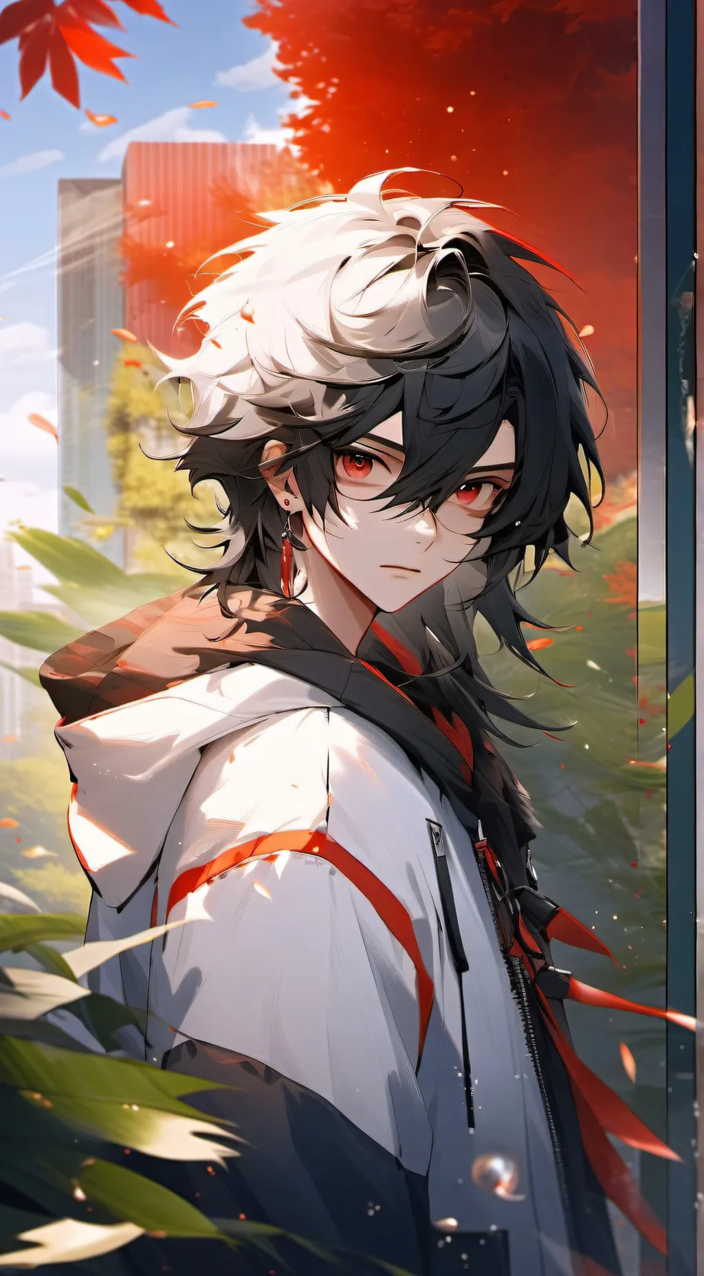 ai character: Arnead  background