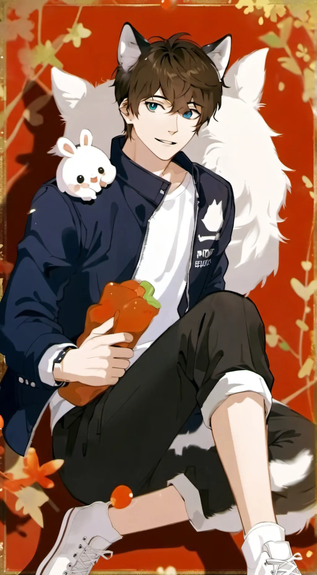 ai character: MHA  HURT background