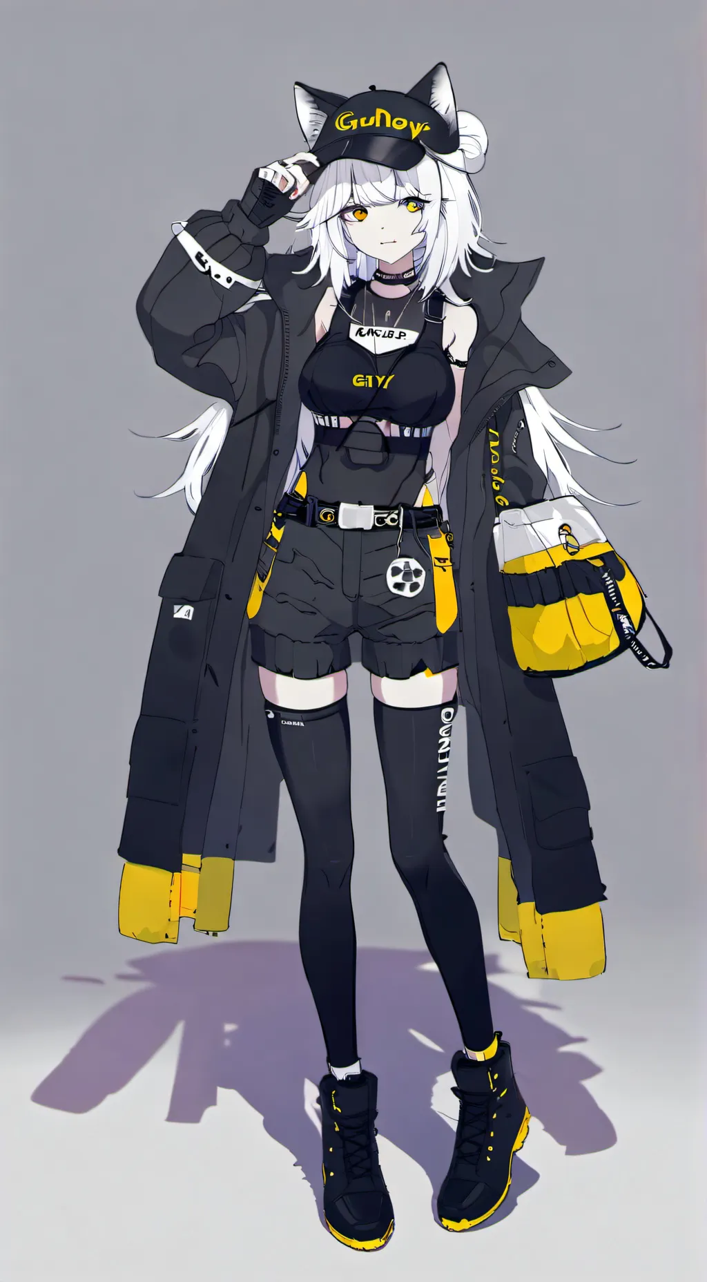 ai character: mall background