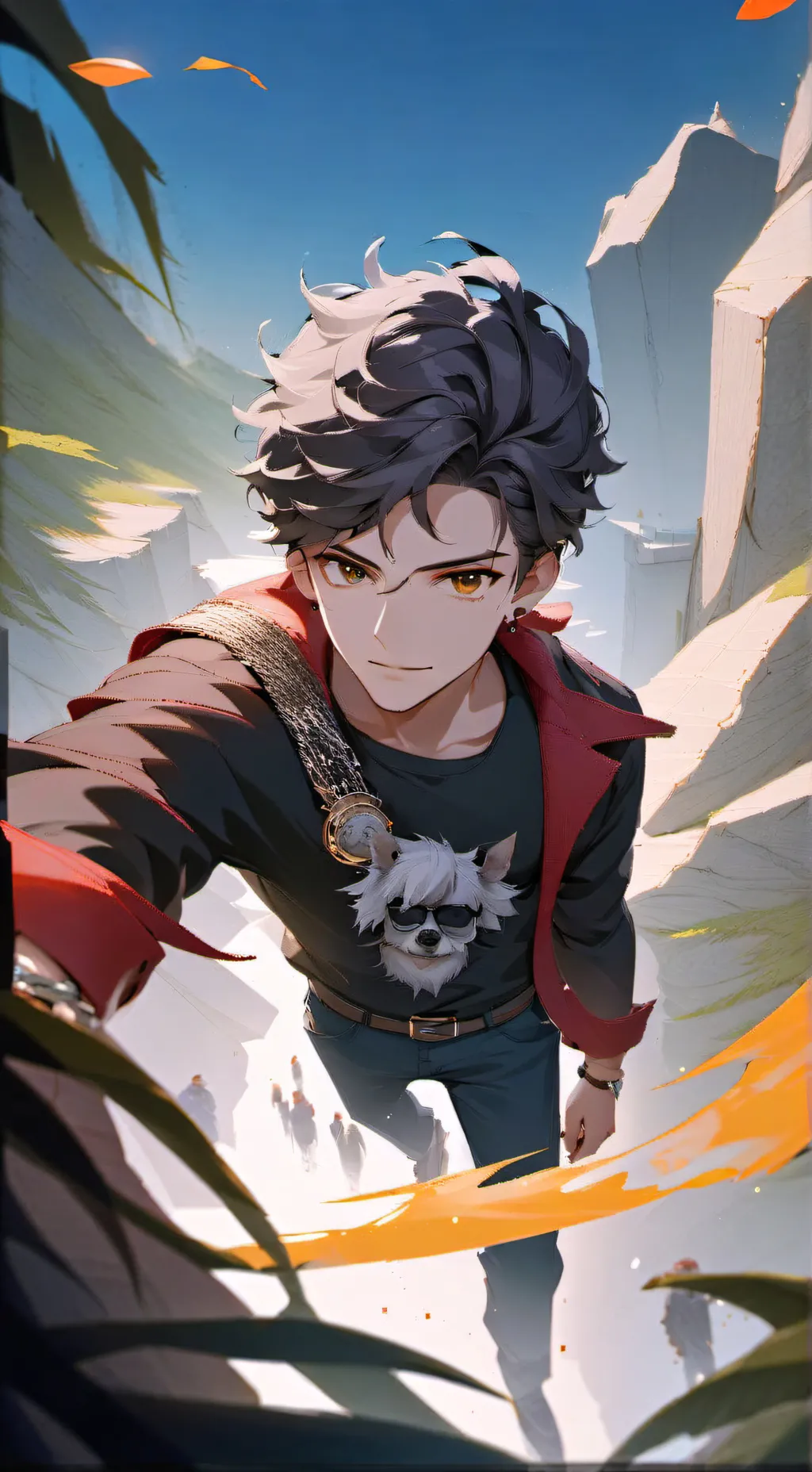 ai character: ☆~Alex~☆ background