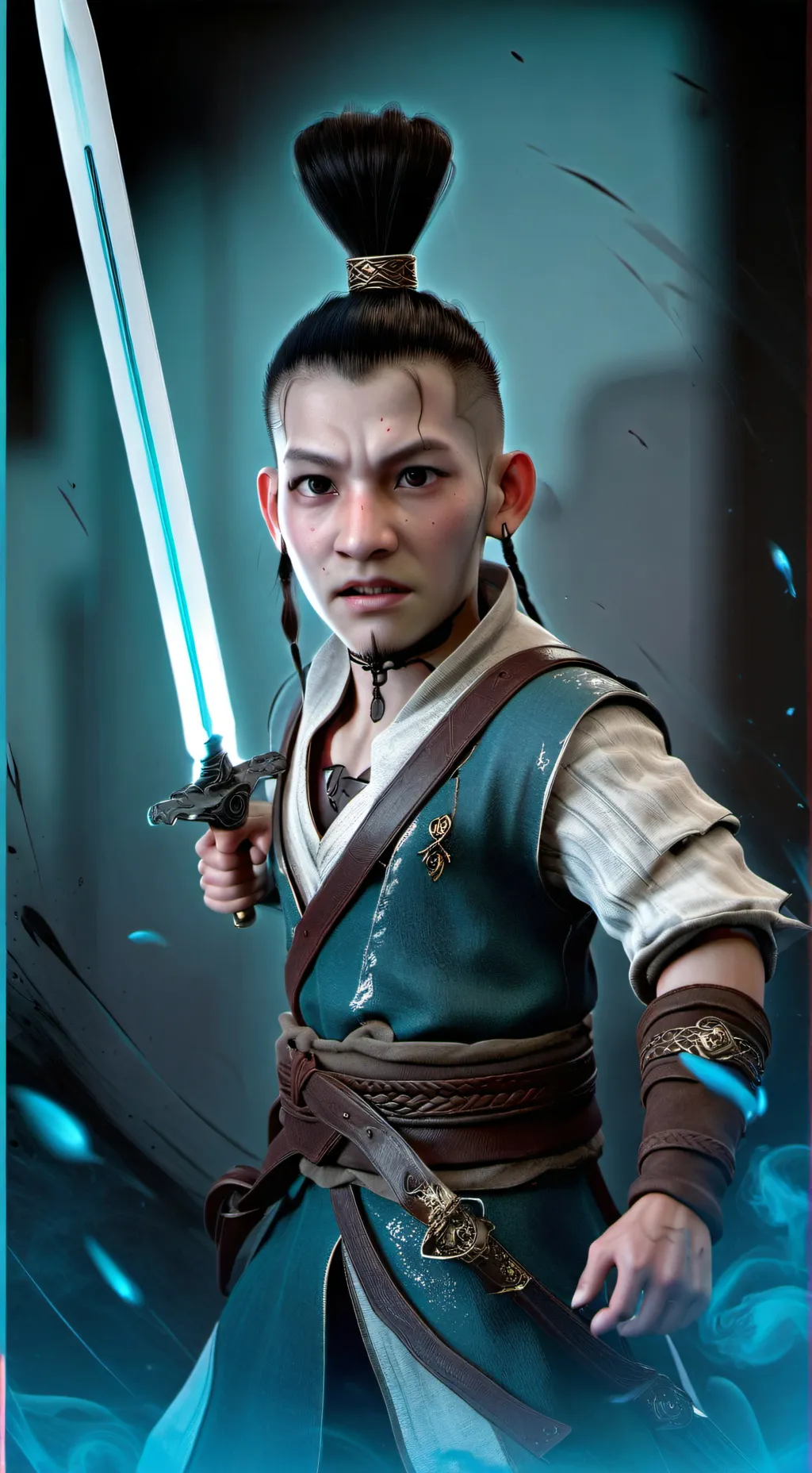 ai character: Кирилл background