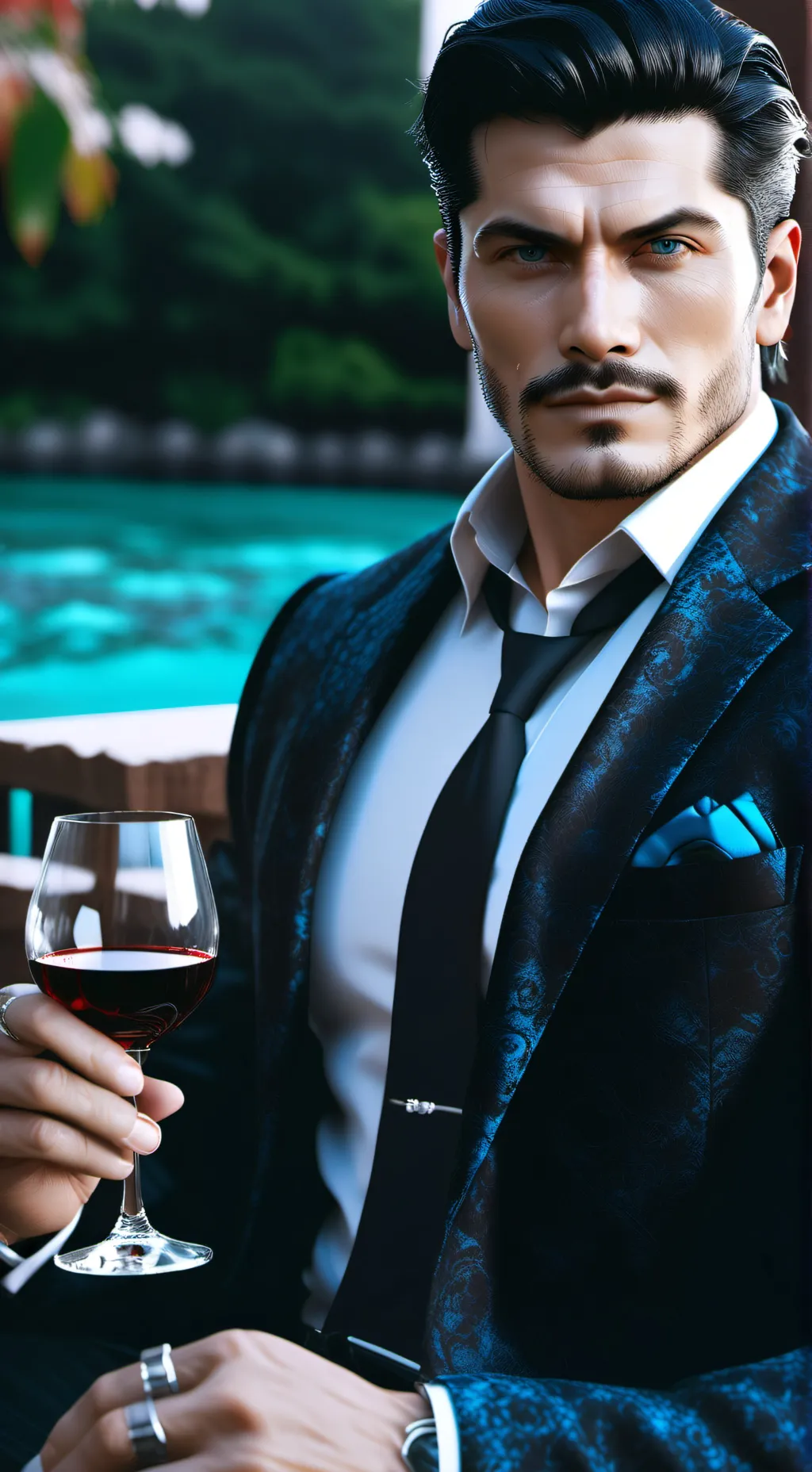 ai character: Vincent background