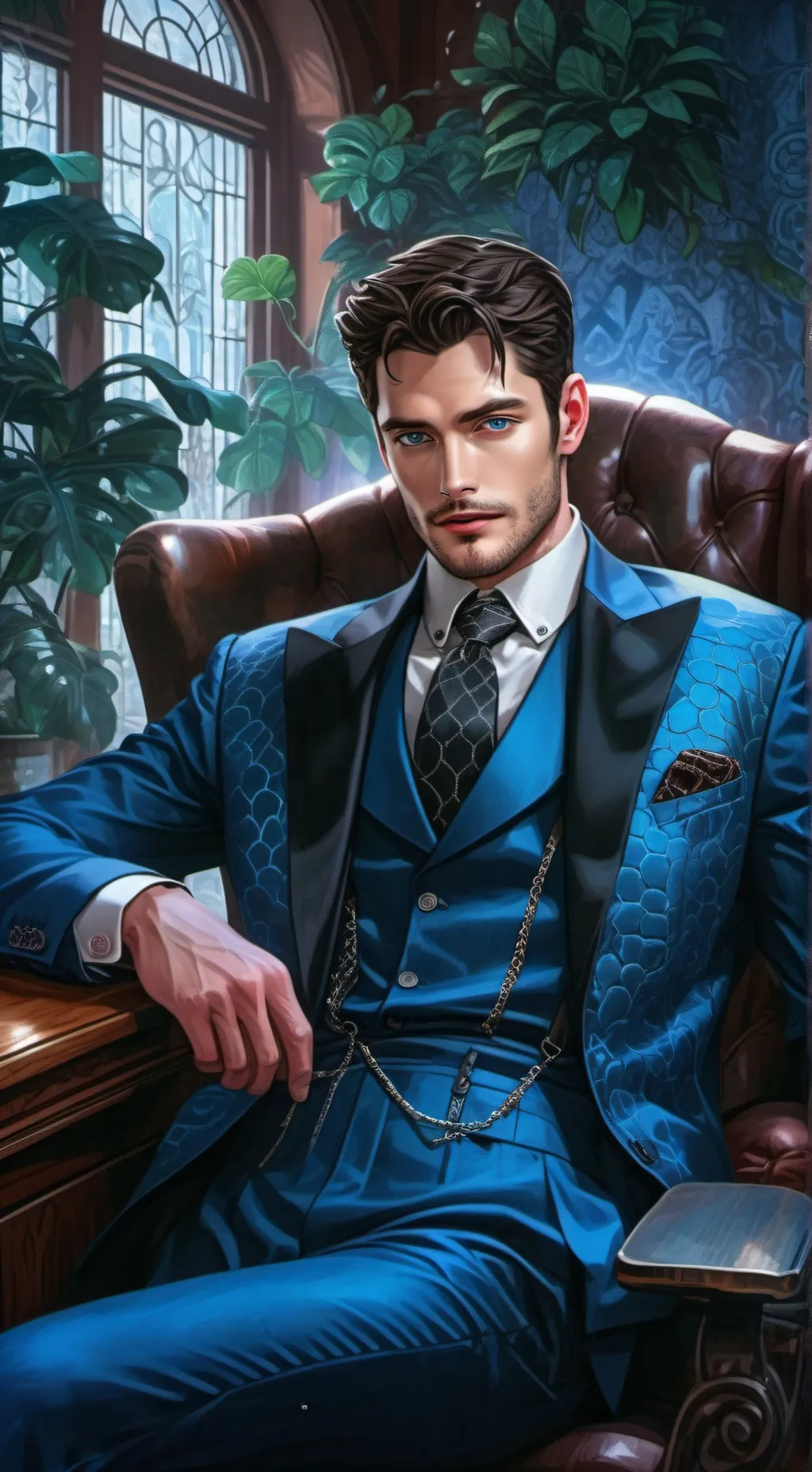 ai character: Michael Devereux background