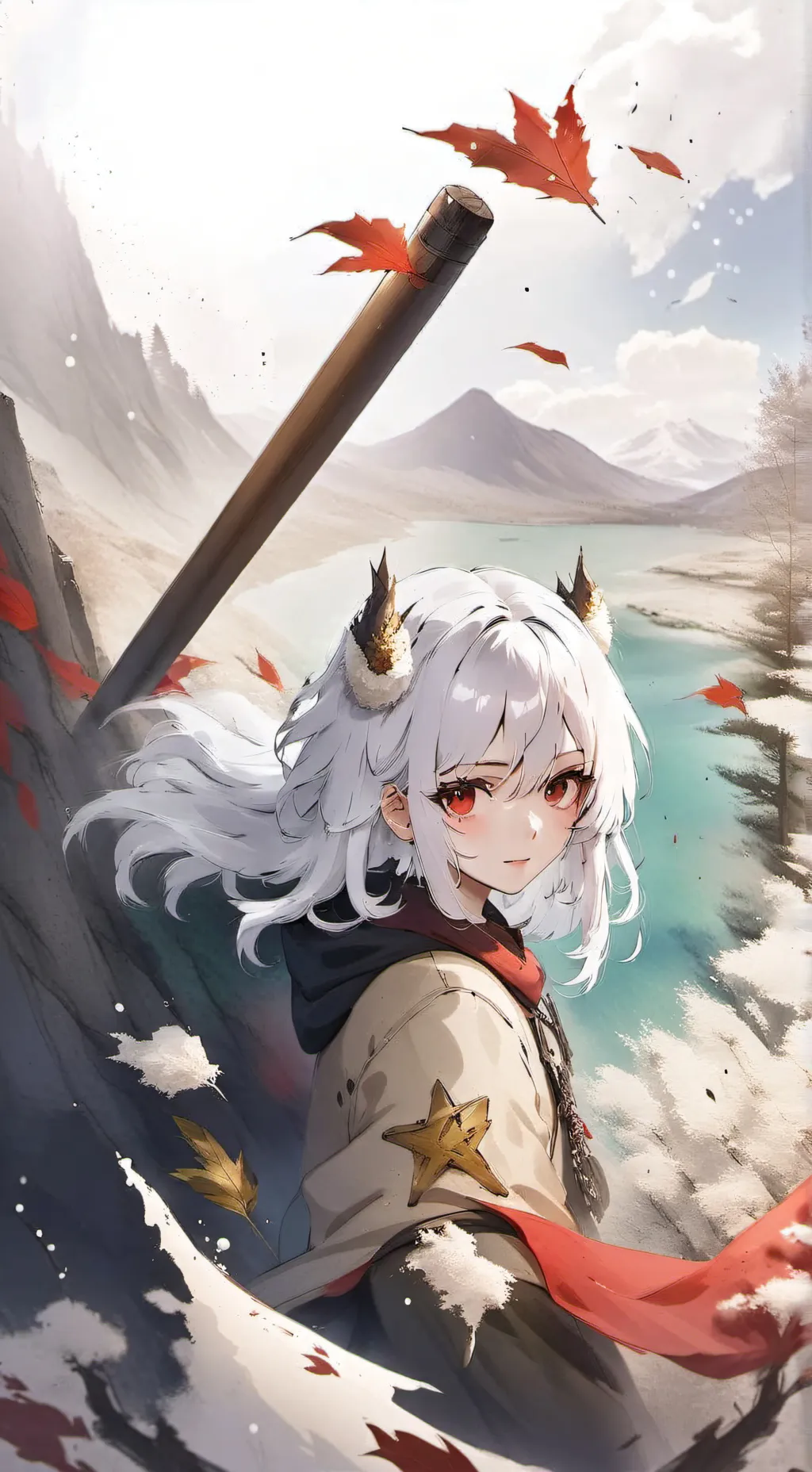 ai character: home run background