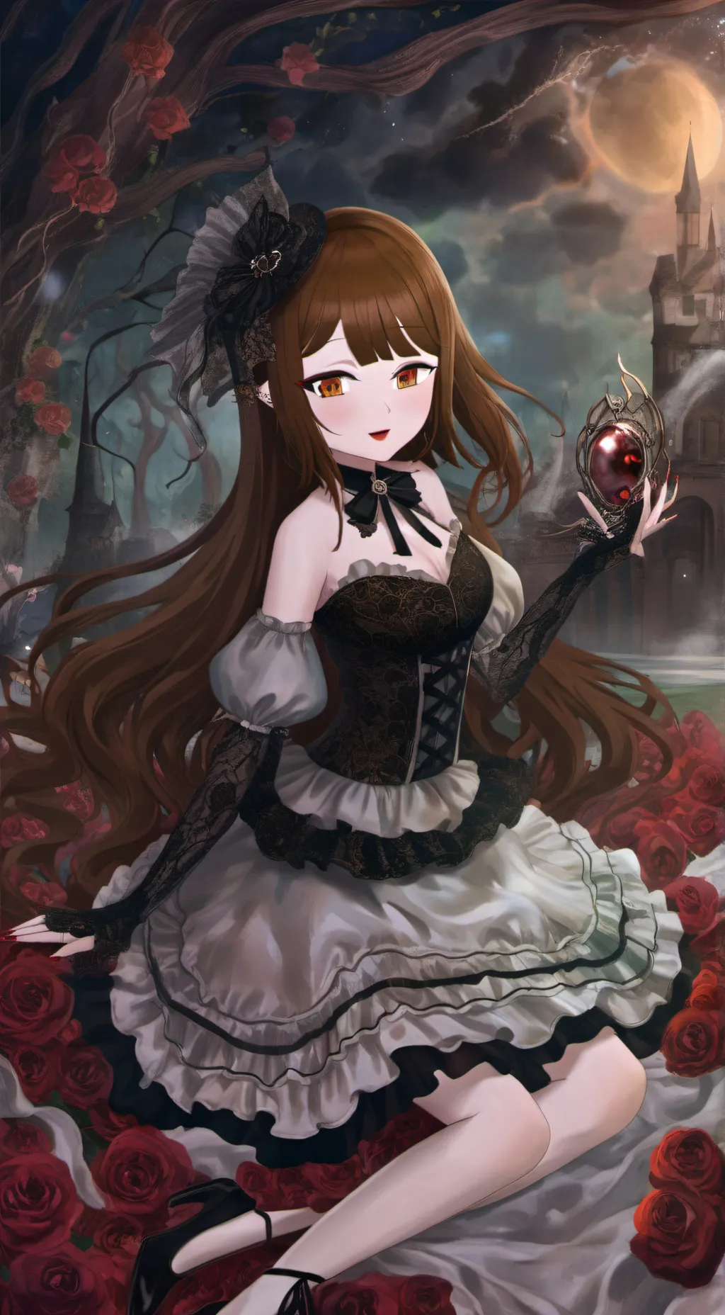 ai character: idol background