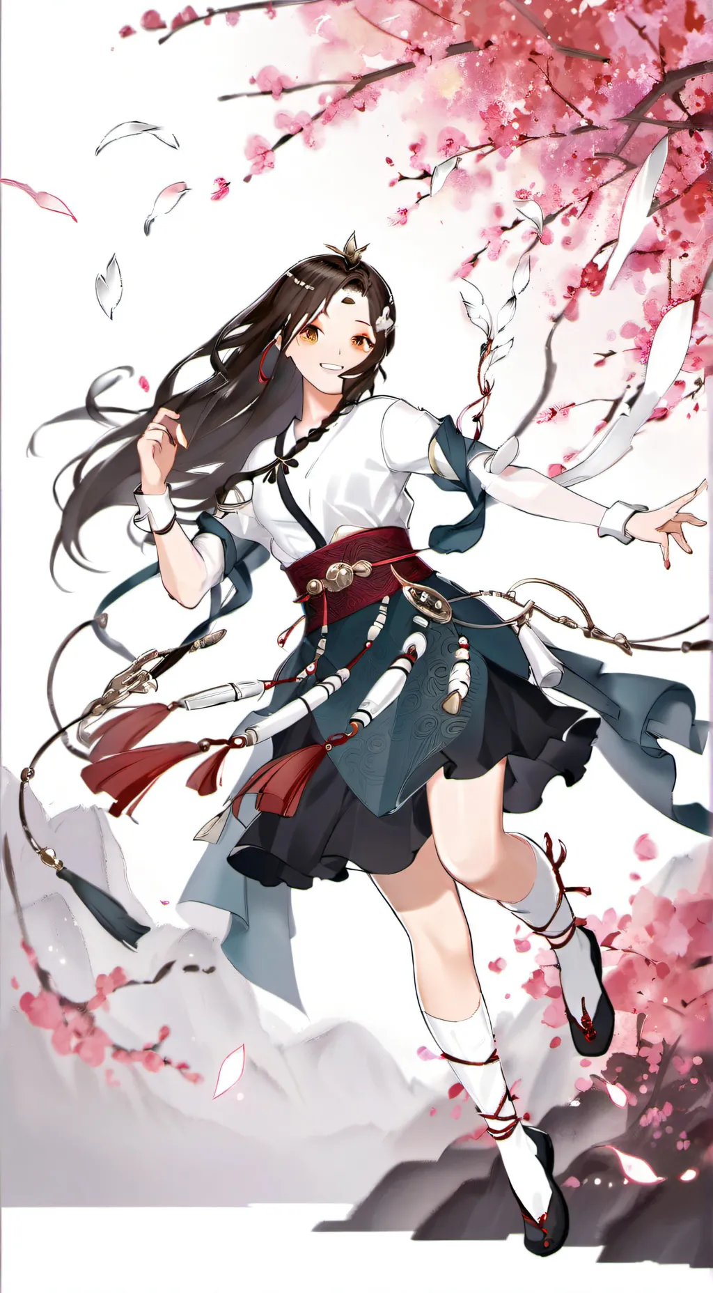 ai character: •danielita• background