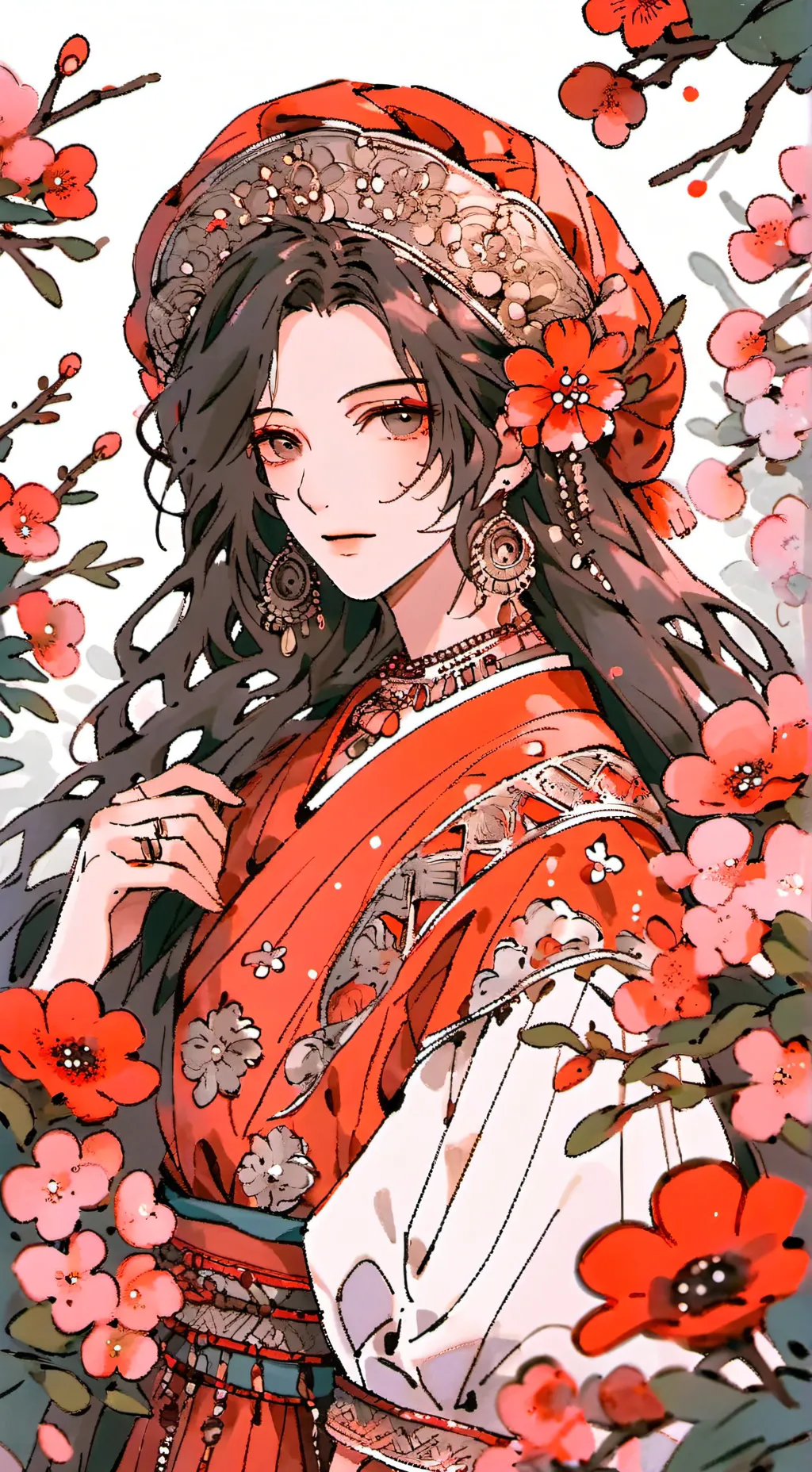 ai character: kissing girl club background