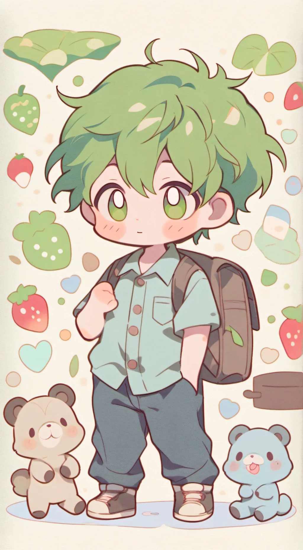 ai character: Max background