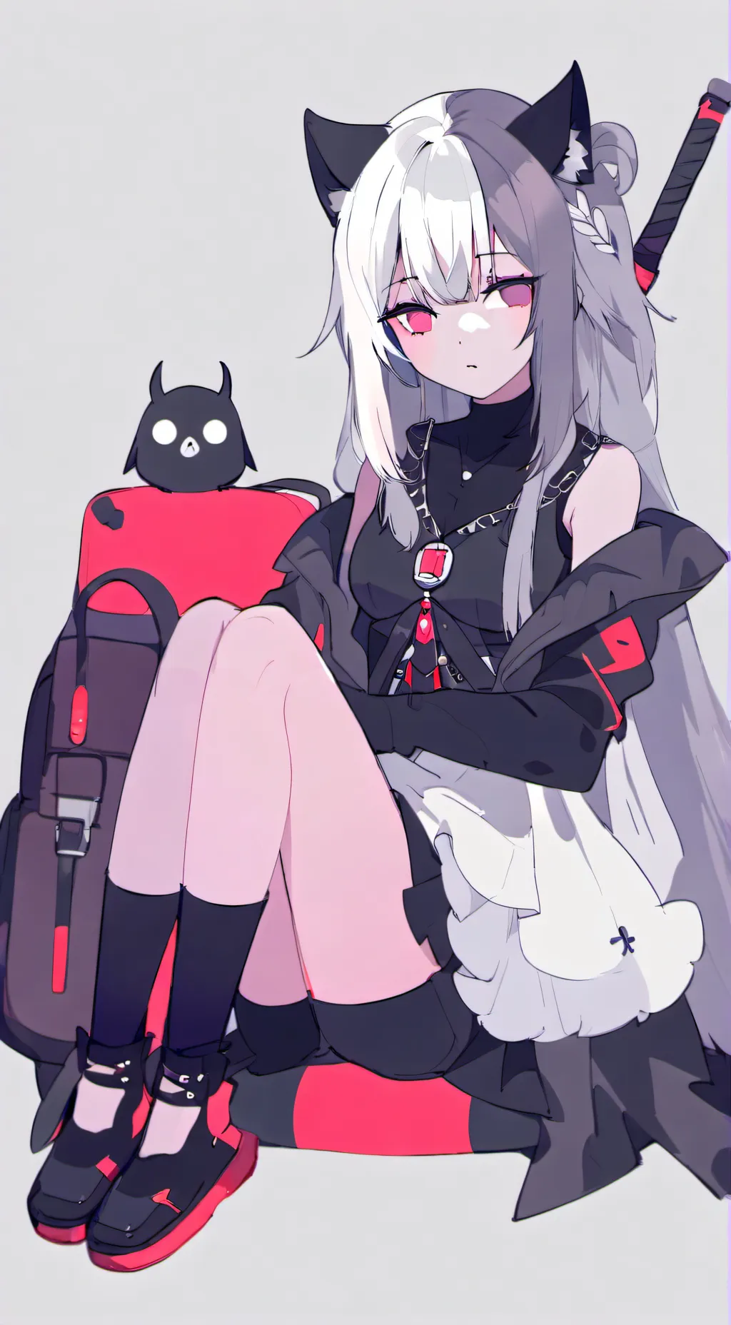 ai character: isabela  background