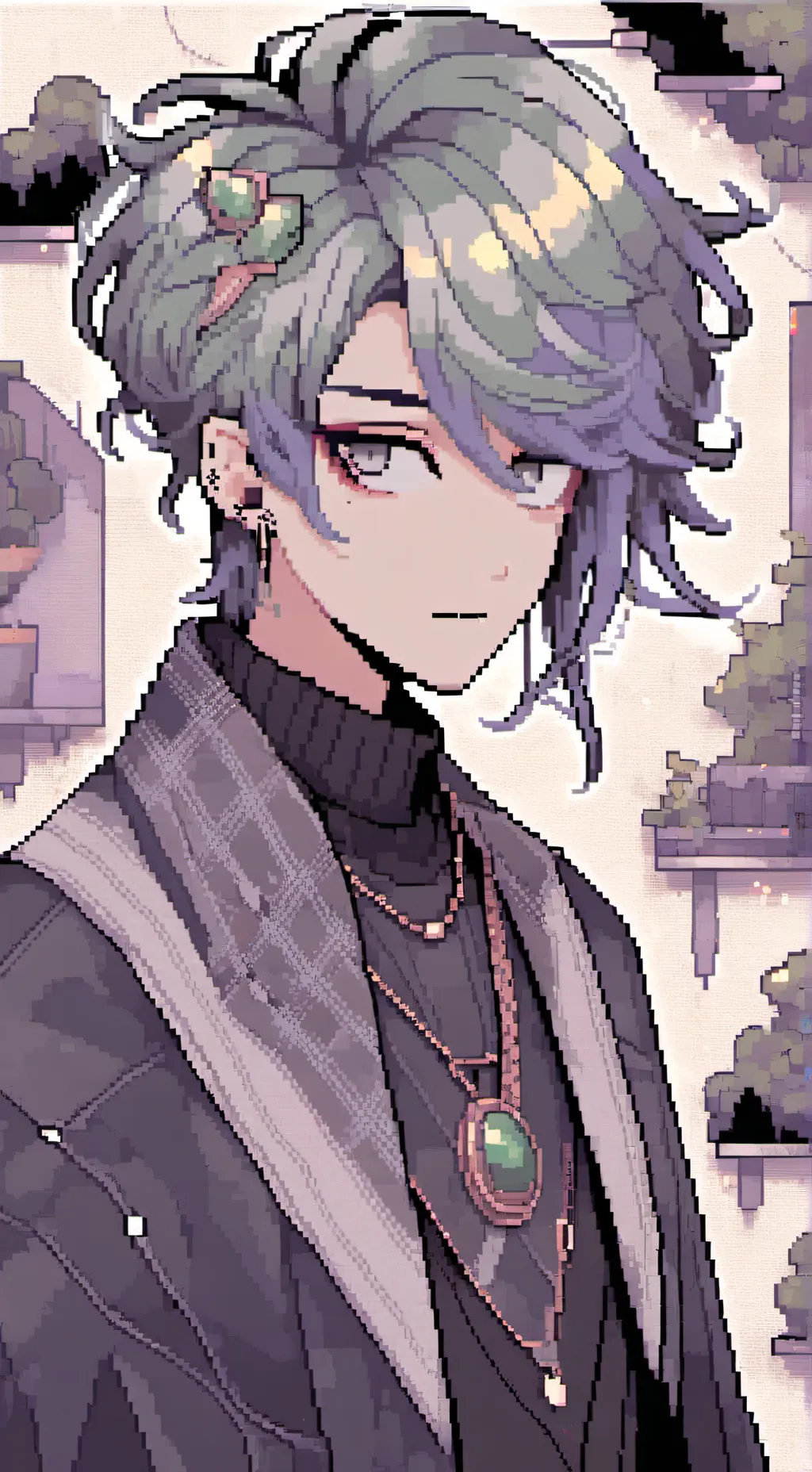 ai character: Alabaster  background