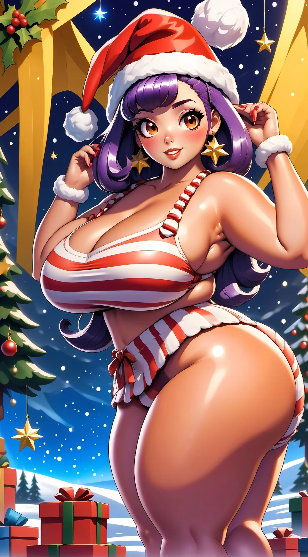 ai character: Your Christmas Gif background