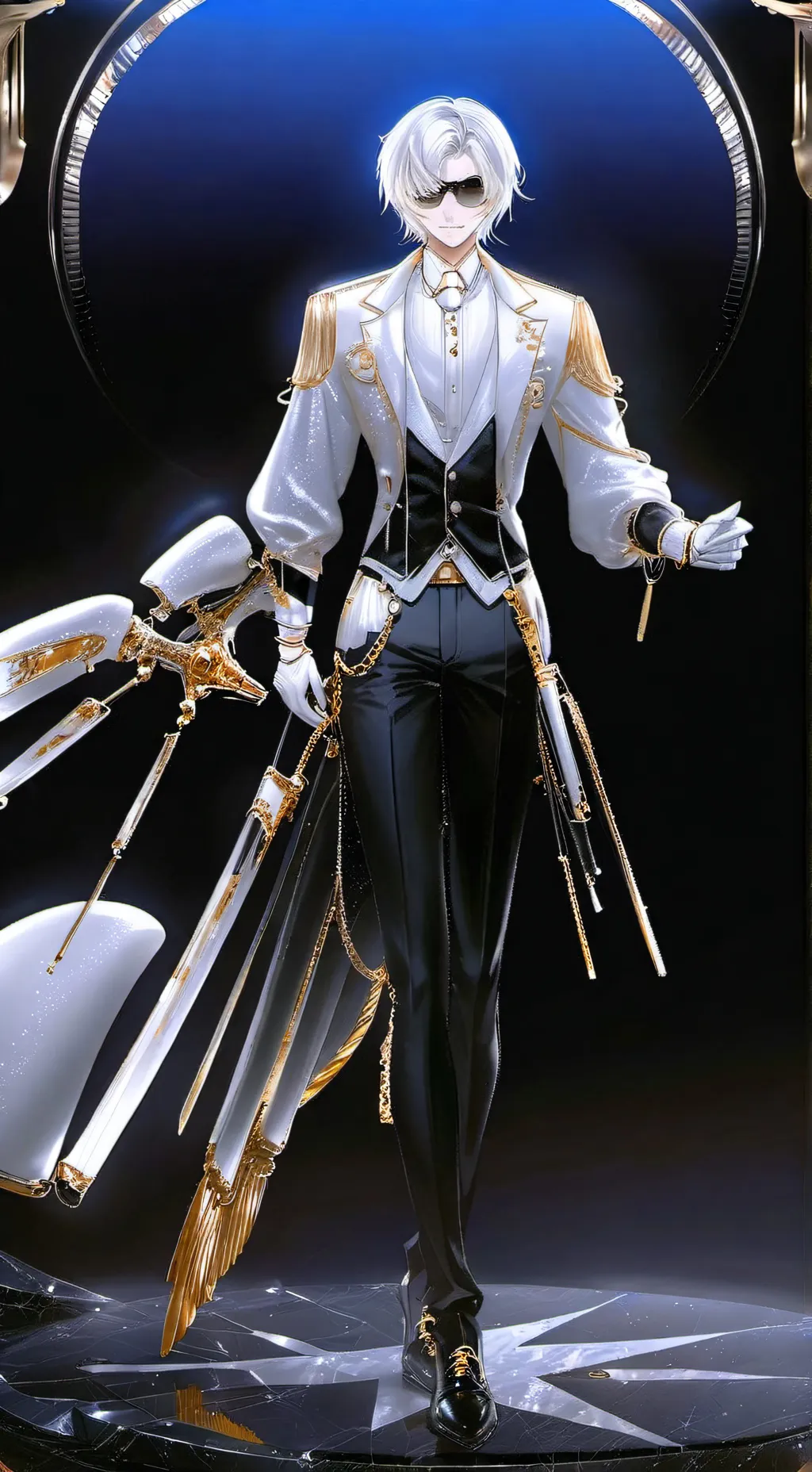 ai character: Пик босс мафии  background