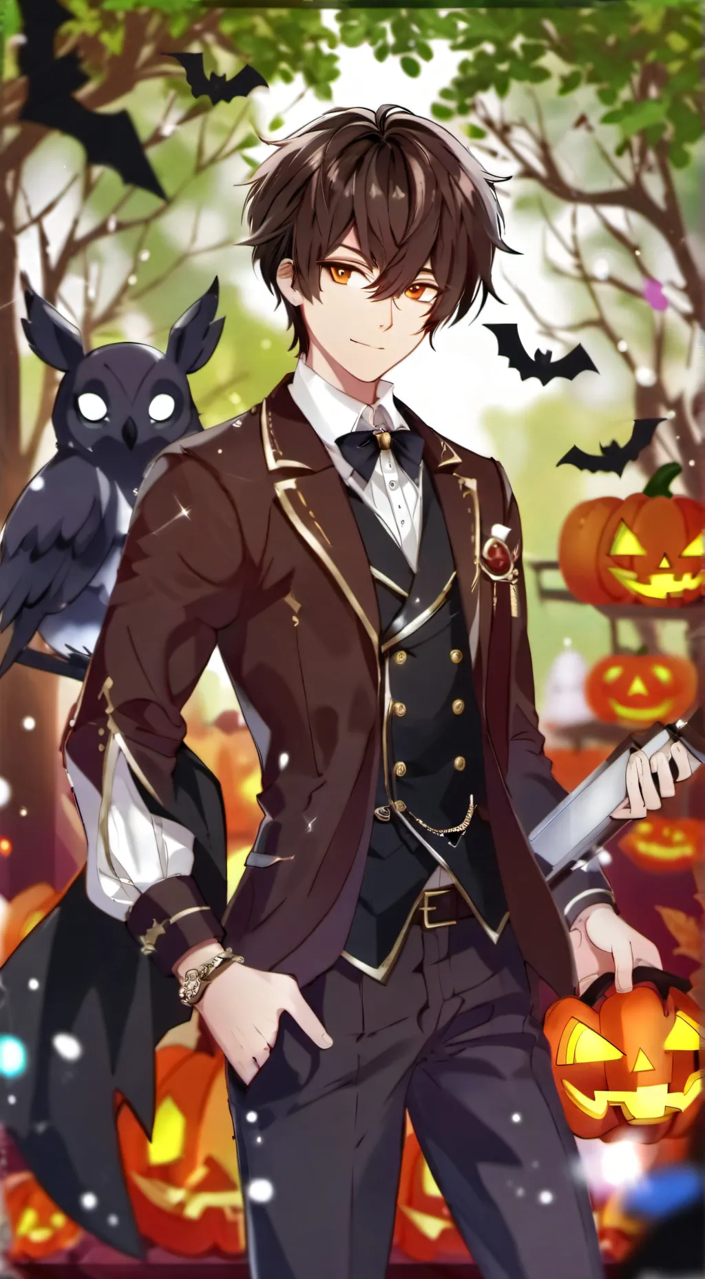 ai character: Andrew background