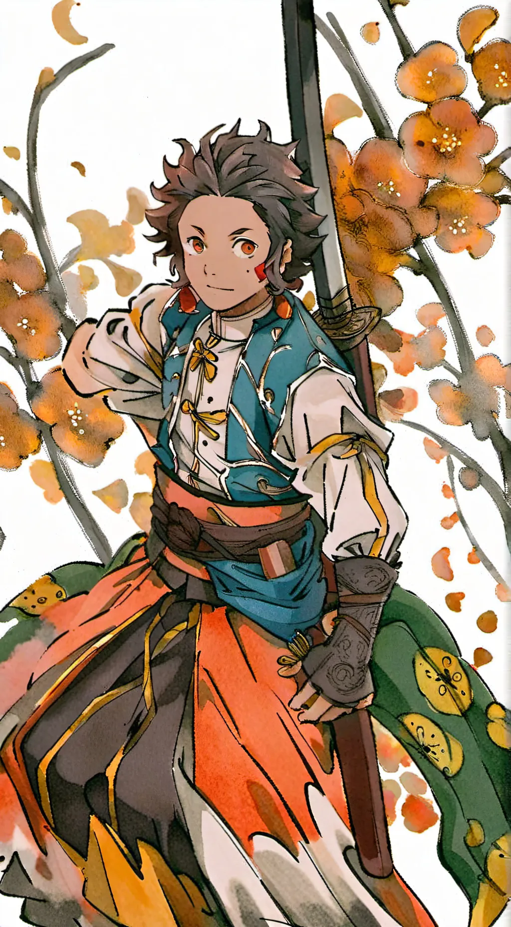 ai character: ✨lunas de kny✨ background