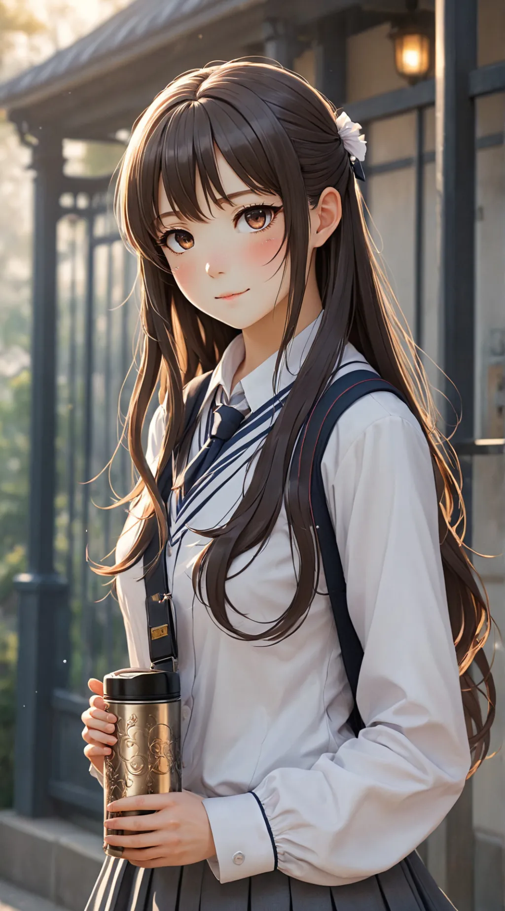 ai character: Himari background