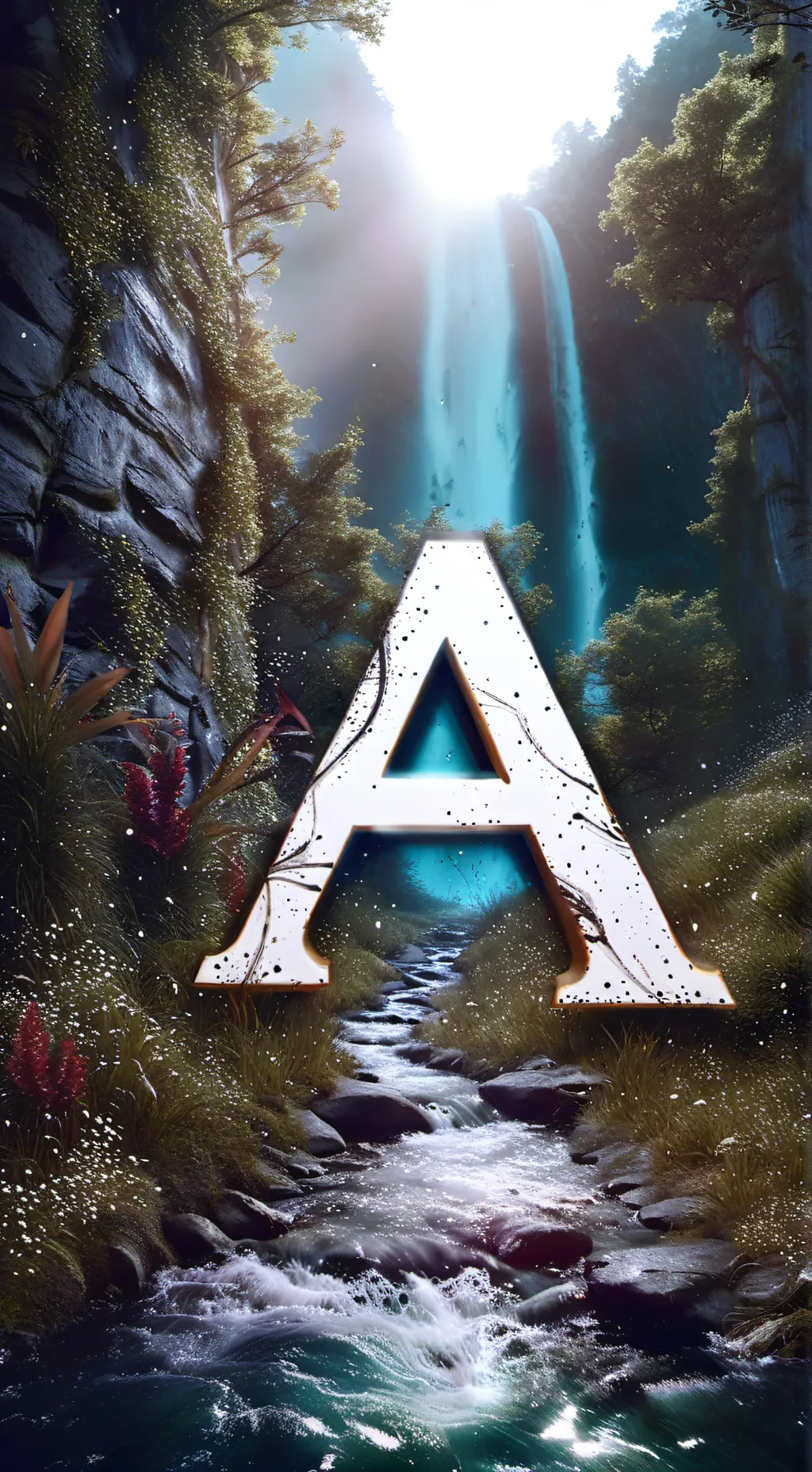 ai character: The alphabetlore￼ background