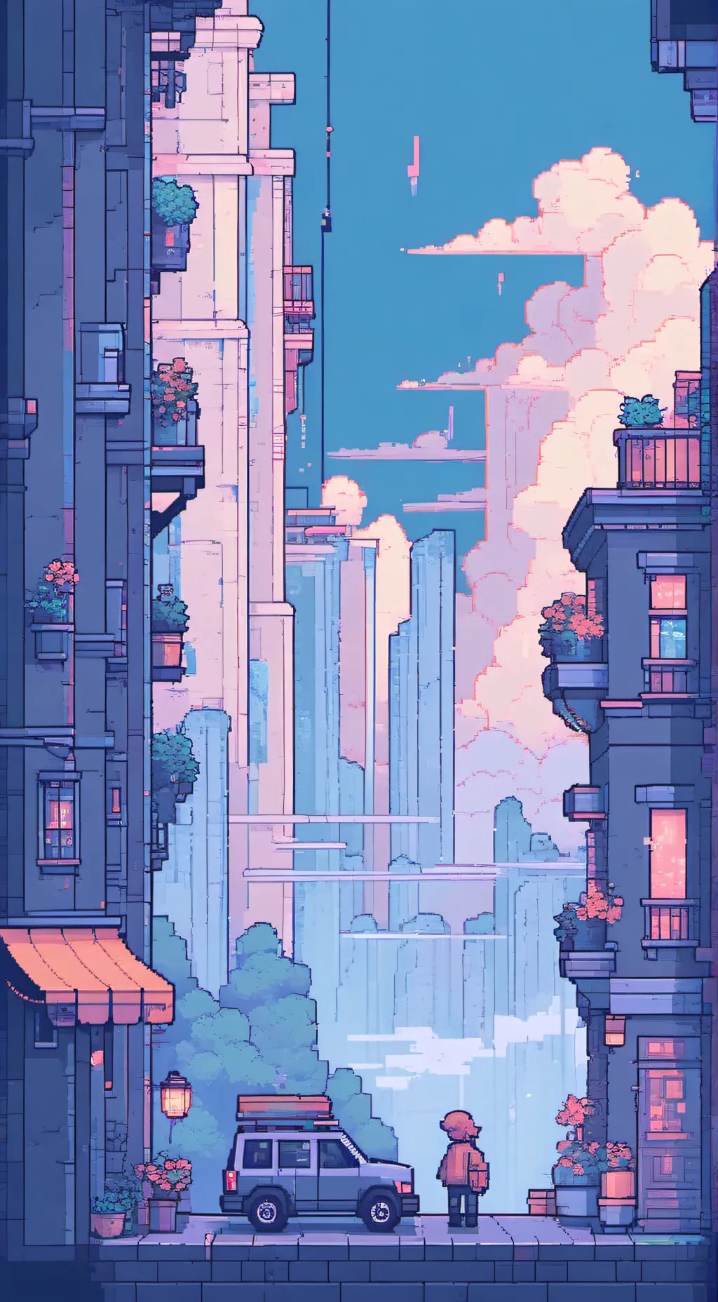 ai character: jenni and wenda background