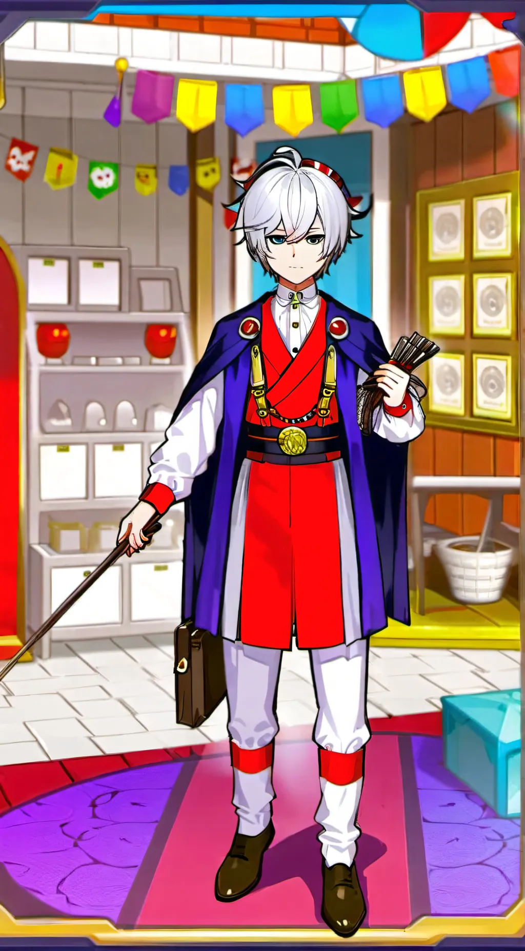 ai character: mad player alert background