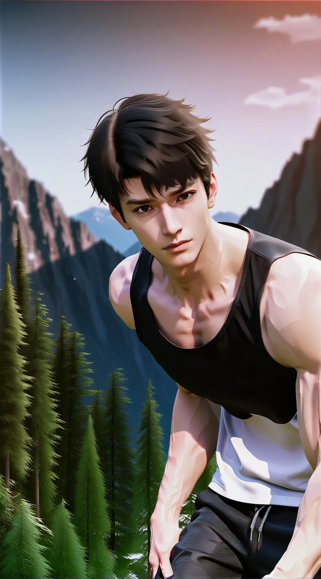 ai character: michu v2 background