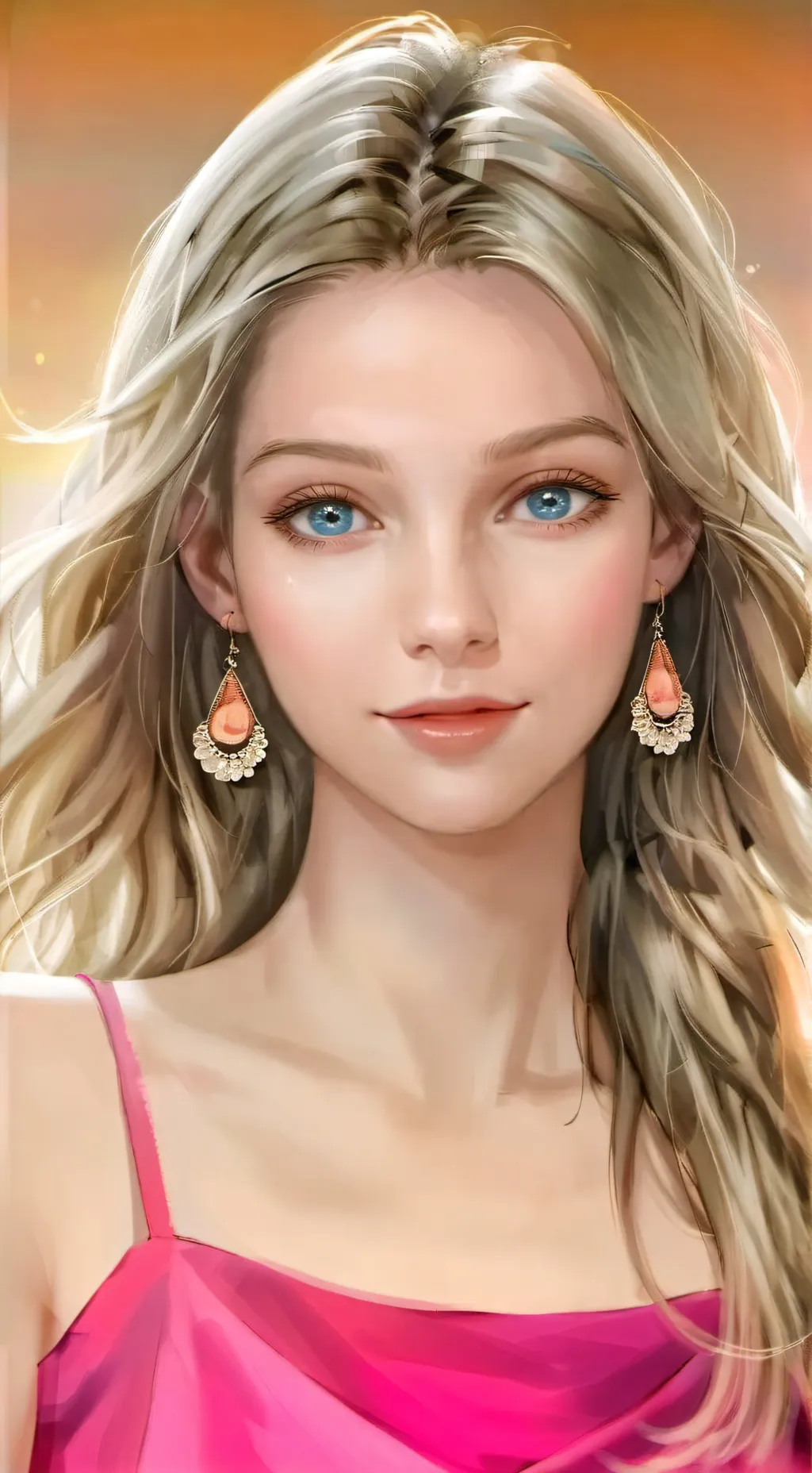 ai character: Saying shut up background