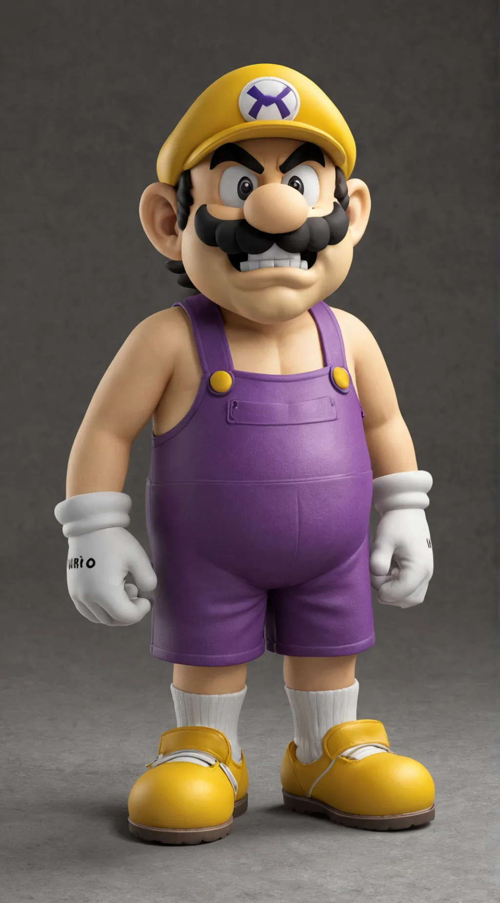 ai character: Wario!! background
