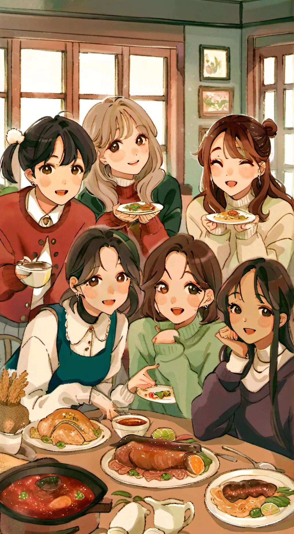 ai character: Katseye background