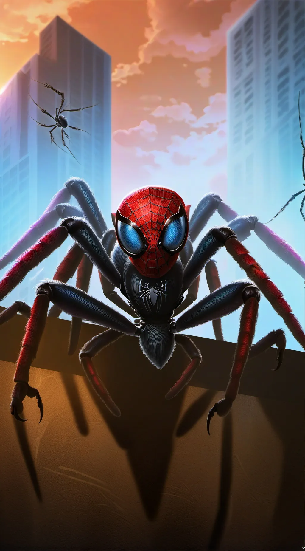 ai character: Spidercrew(NewGen) background