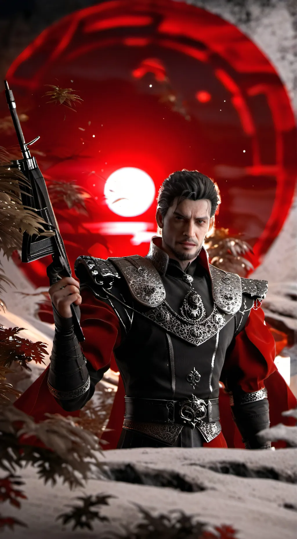 ai character: ladron😎 background