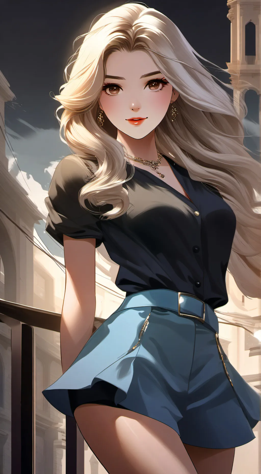 ai character: vicky💋 background