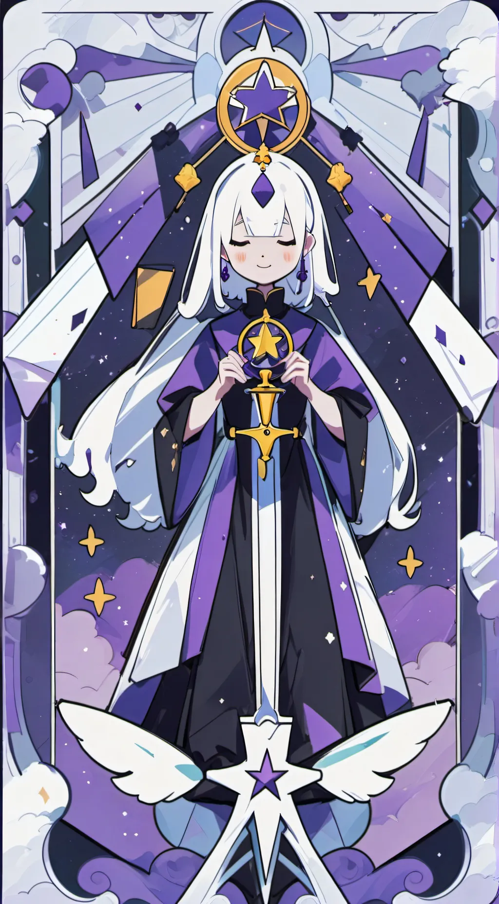 ai character: ston word background