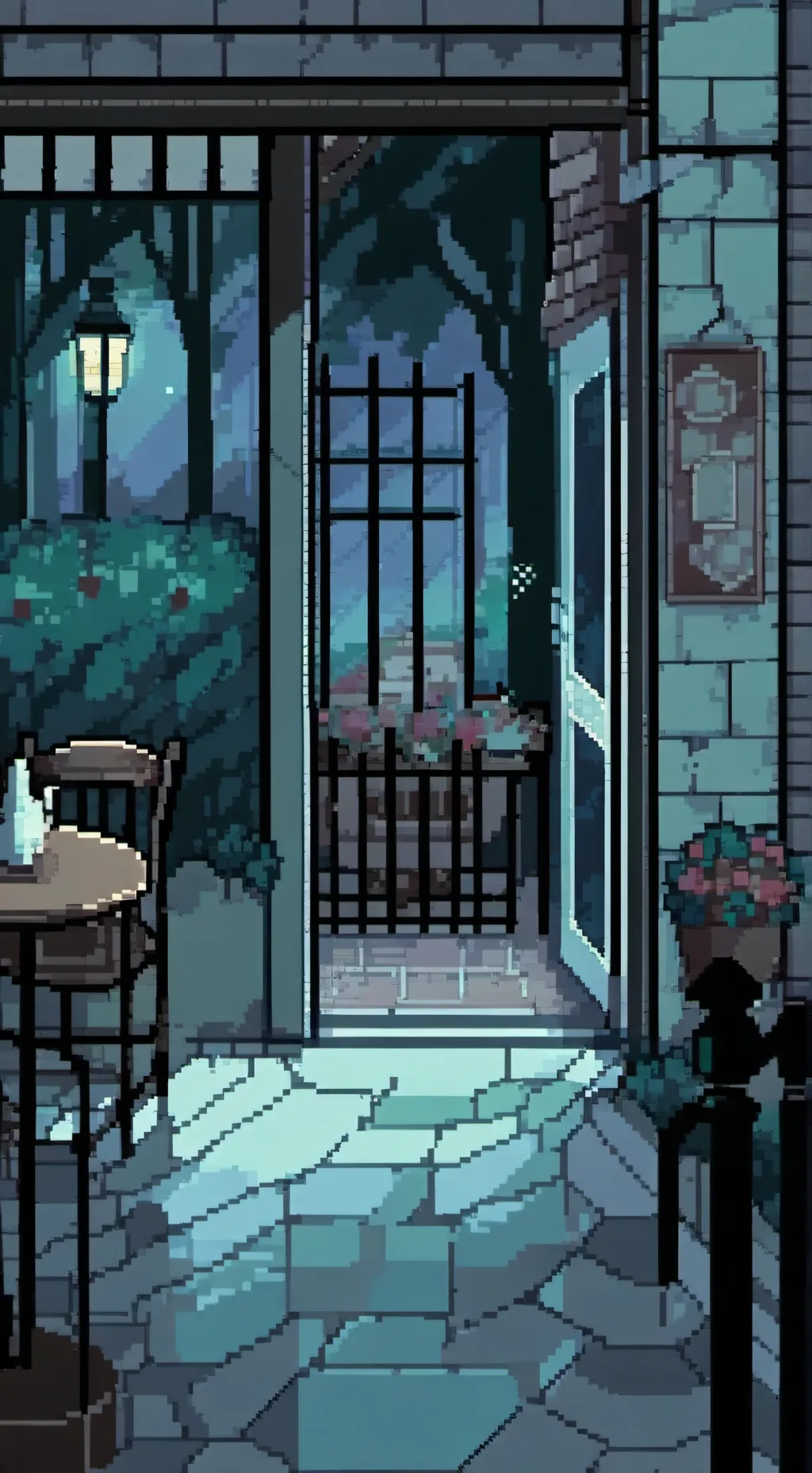 ai character: MNH Bakery Part2!! background