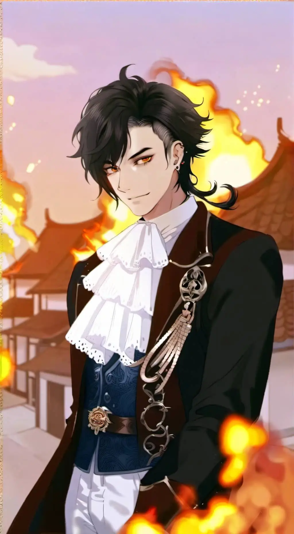 ai character: 🔥 Zain 🔥 background