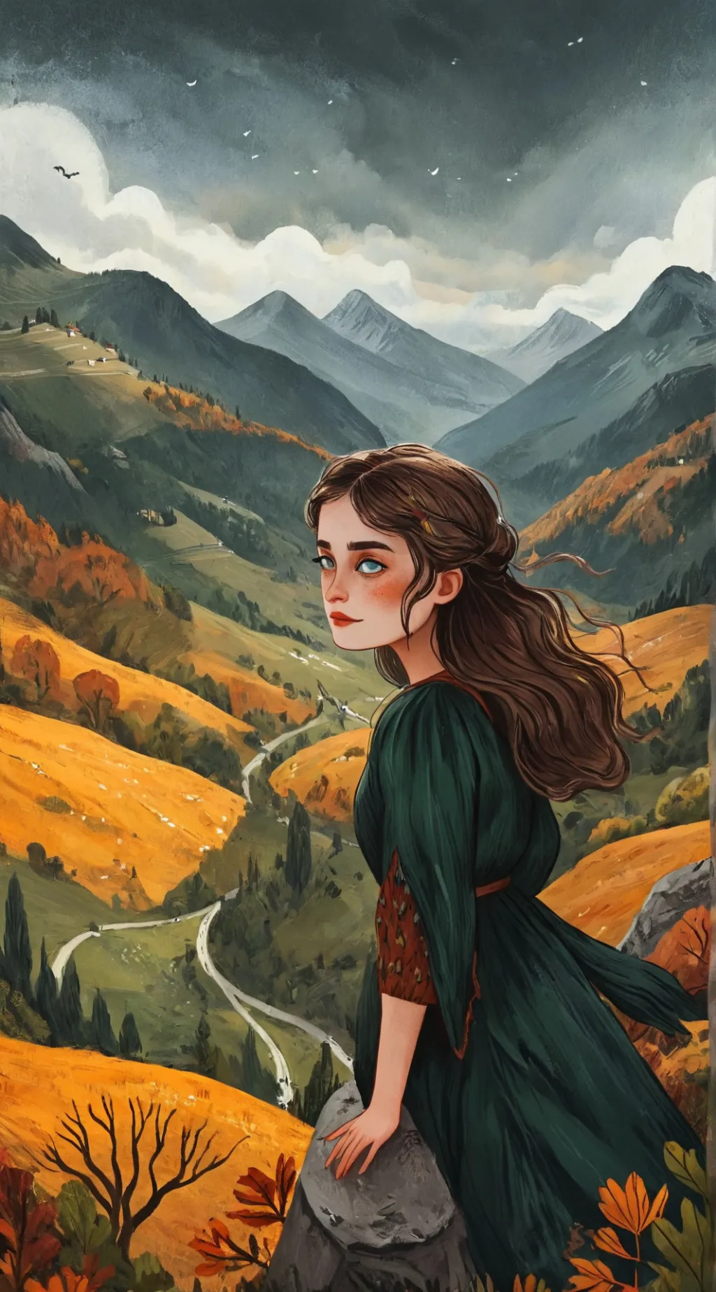 ai character: Grace background