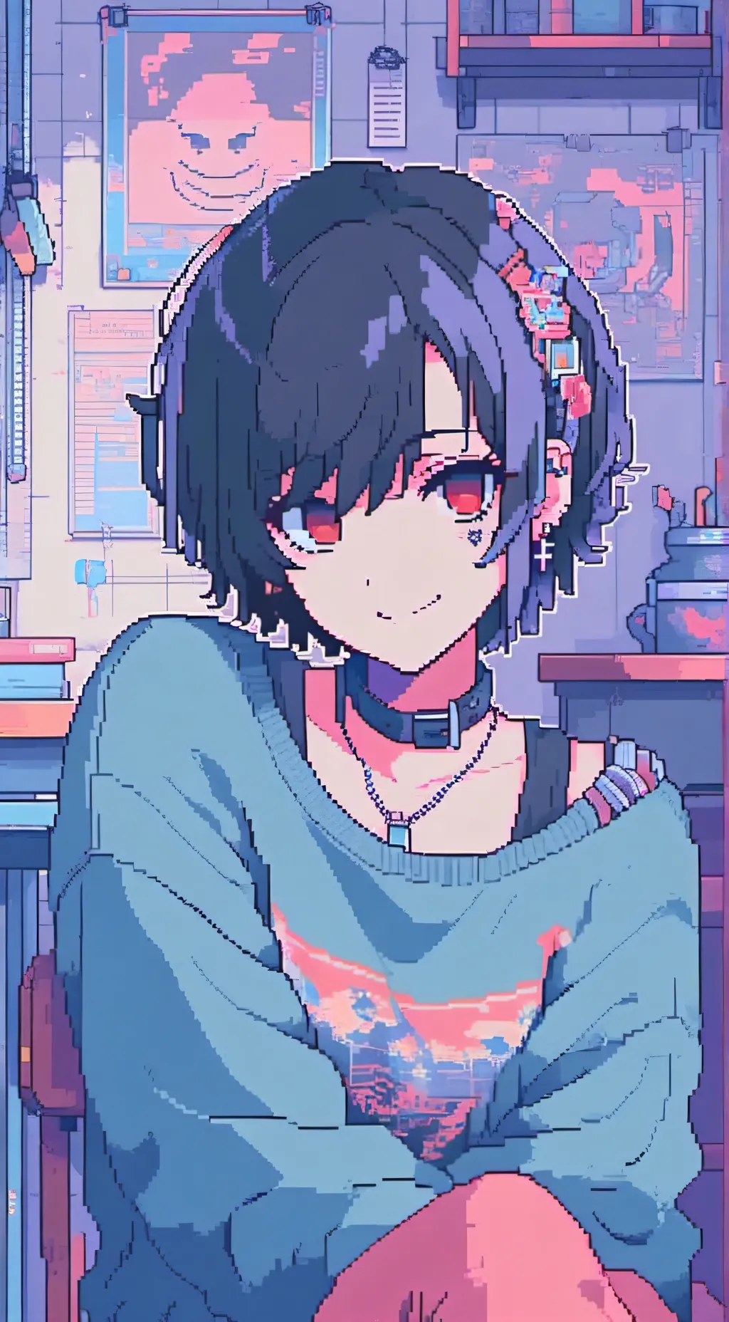 ai character: Naomi Takano background