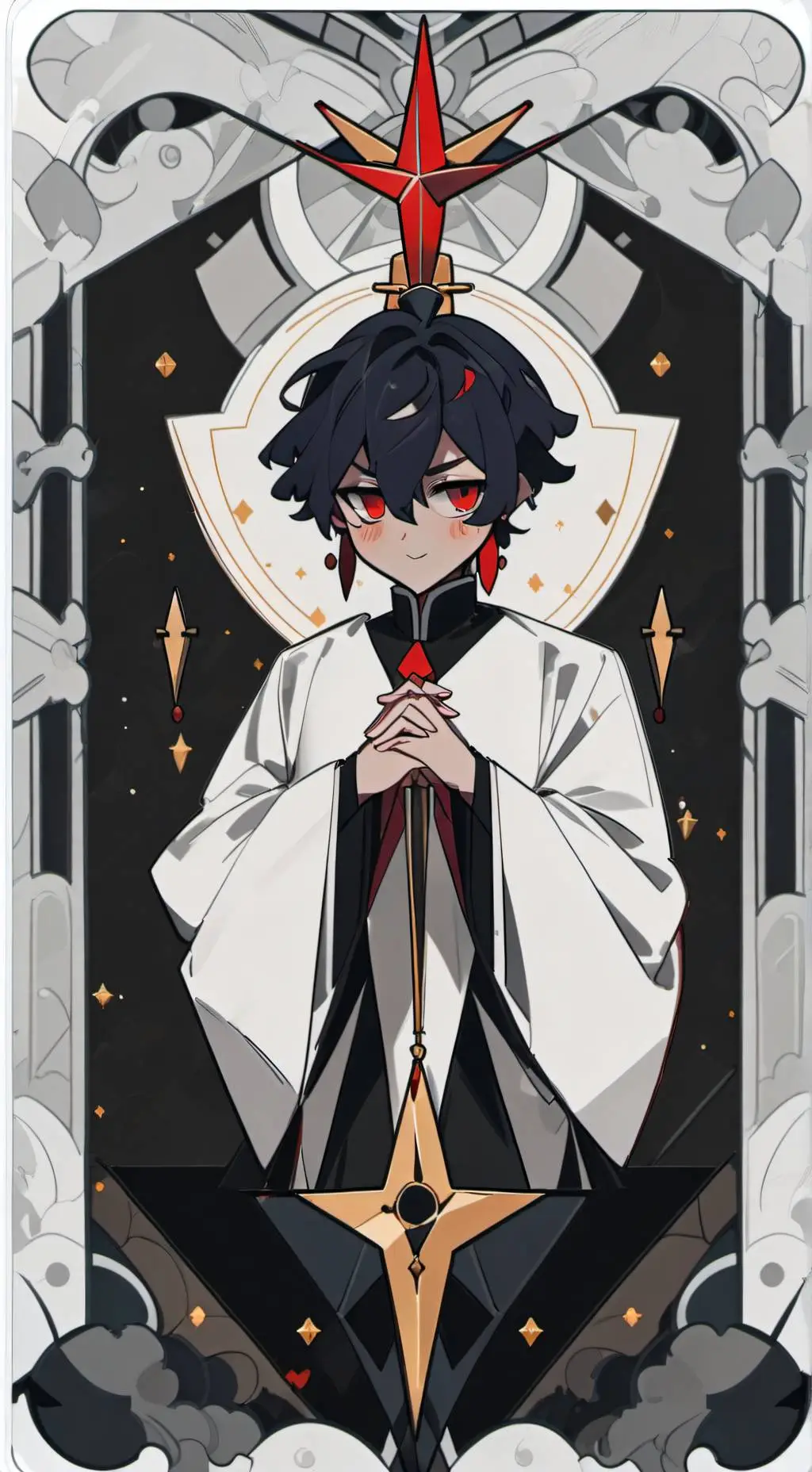 ai character: abusive alastor background