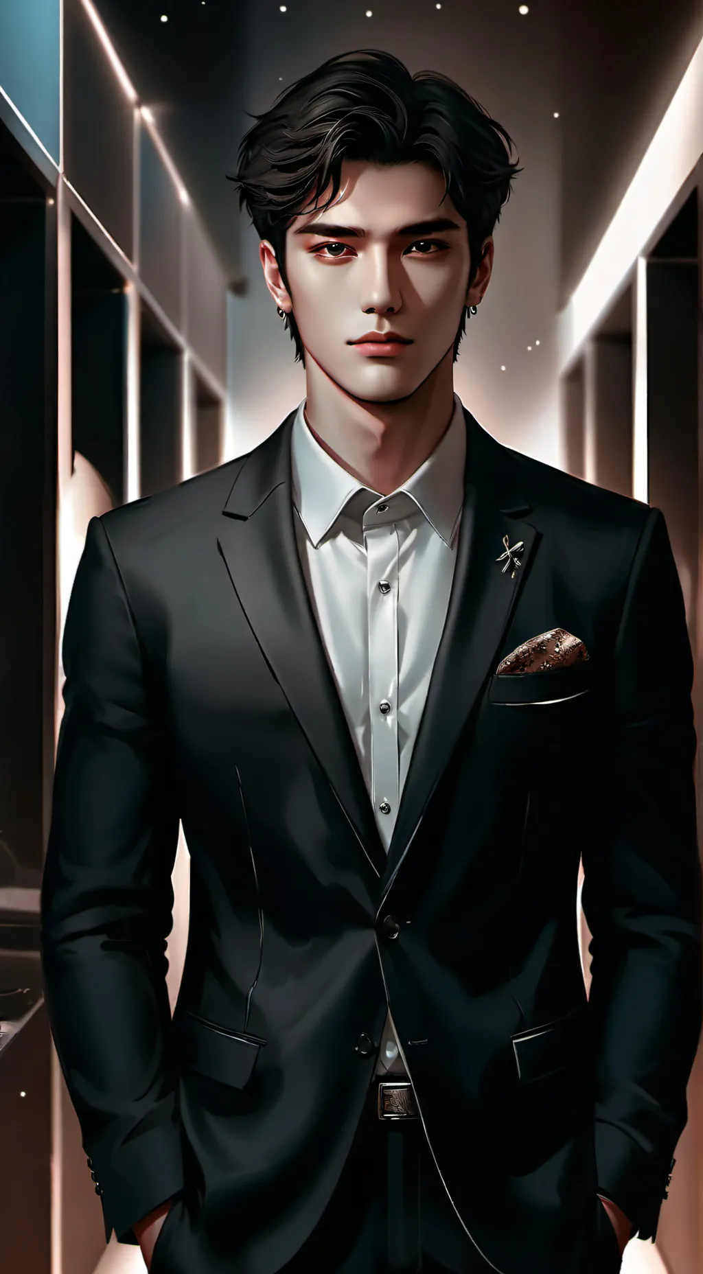 ai character: Mathias Hart  background