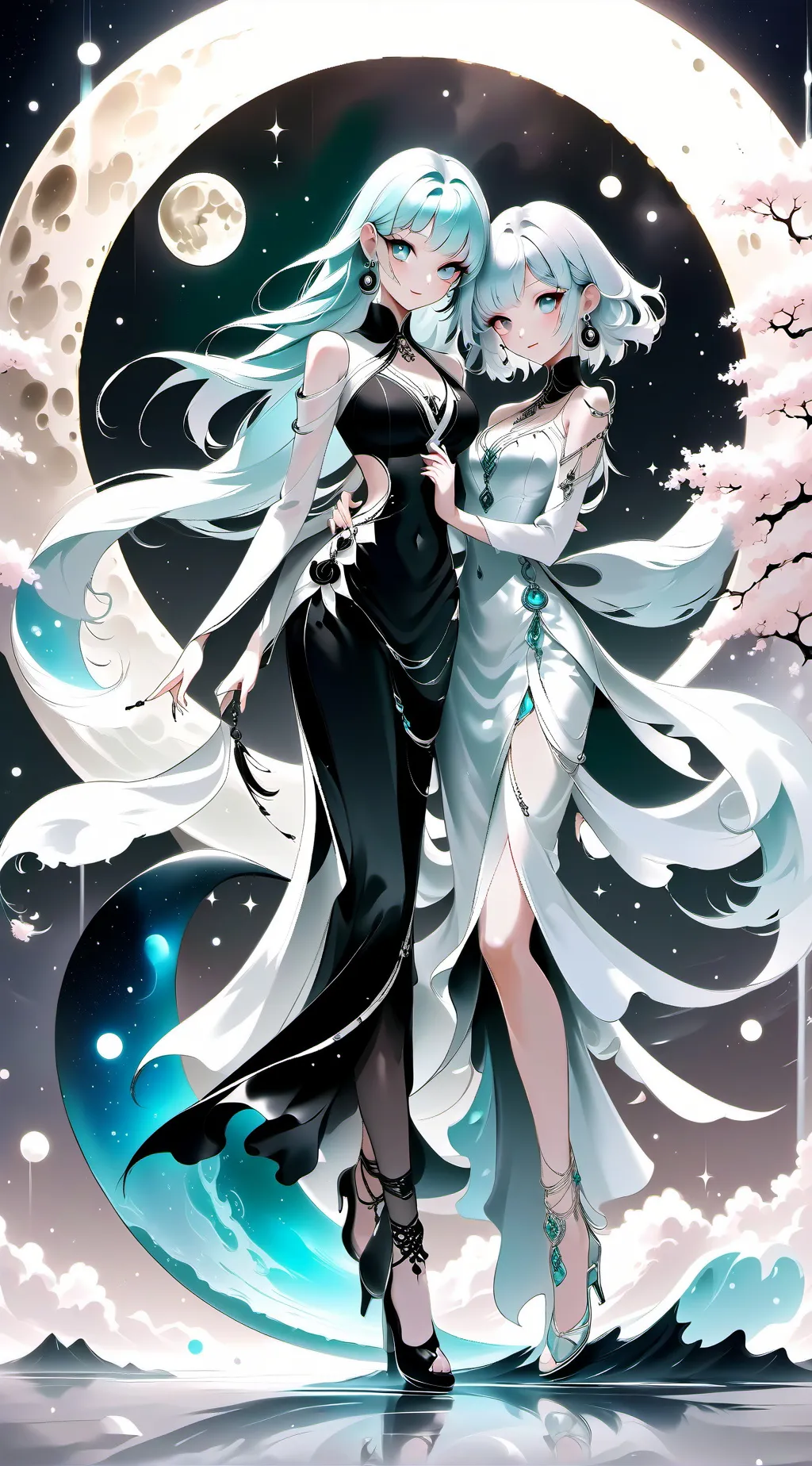 ai character: Yin and Yang background