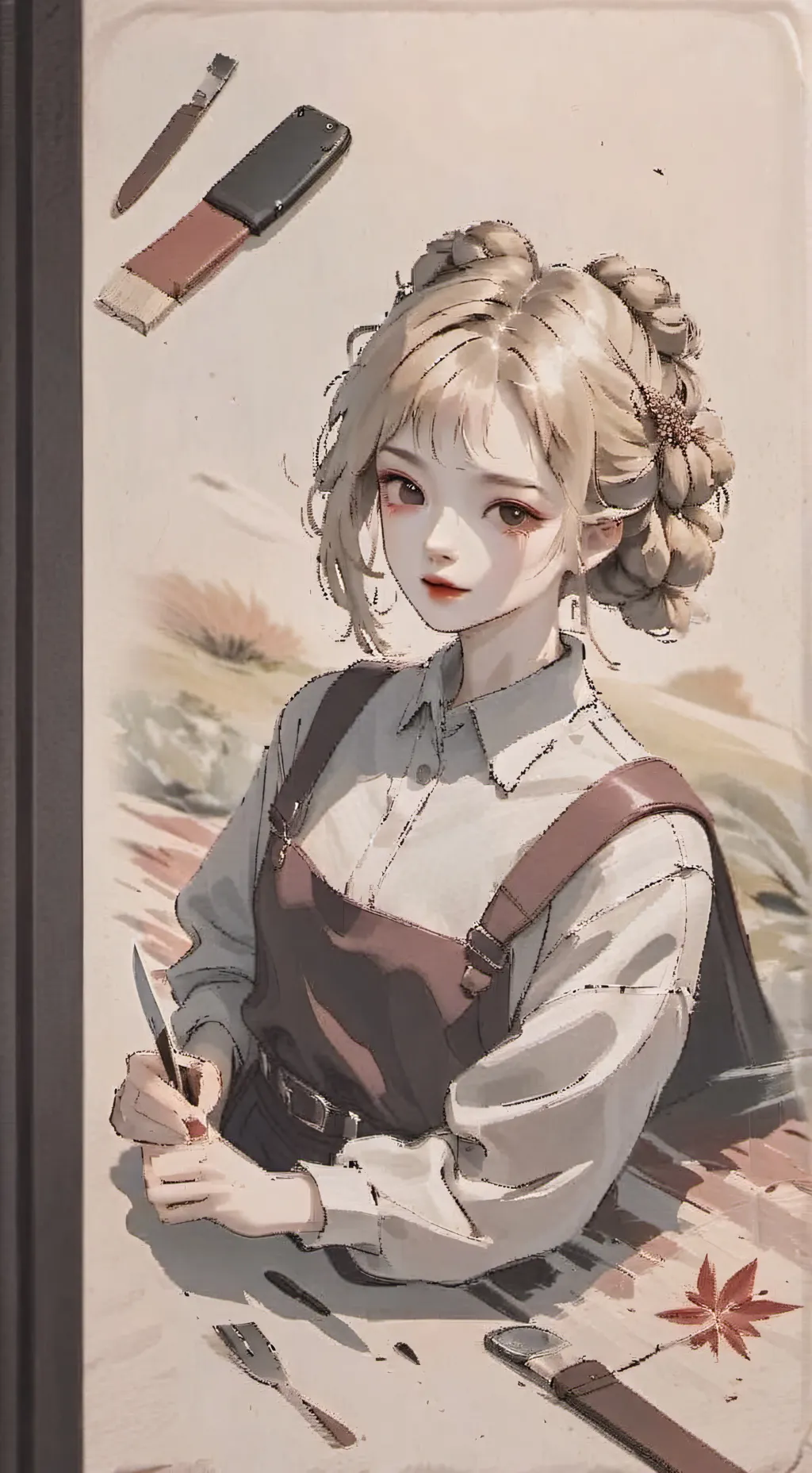 ai character: himiko toga background