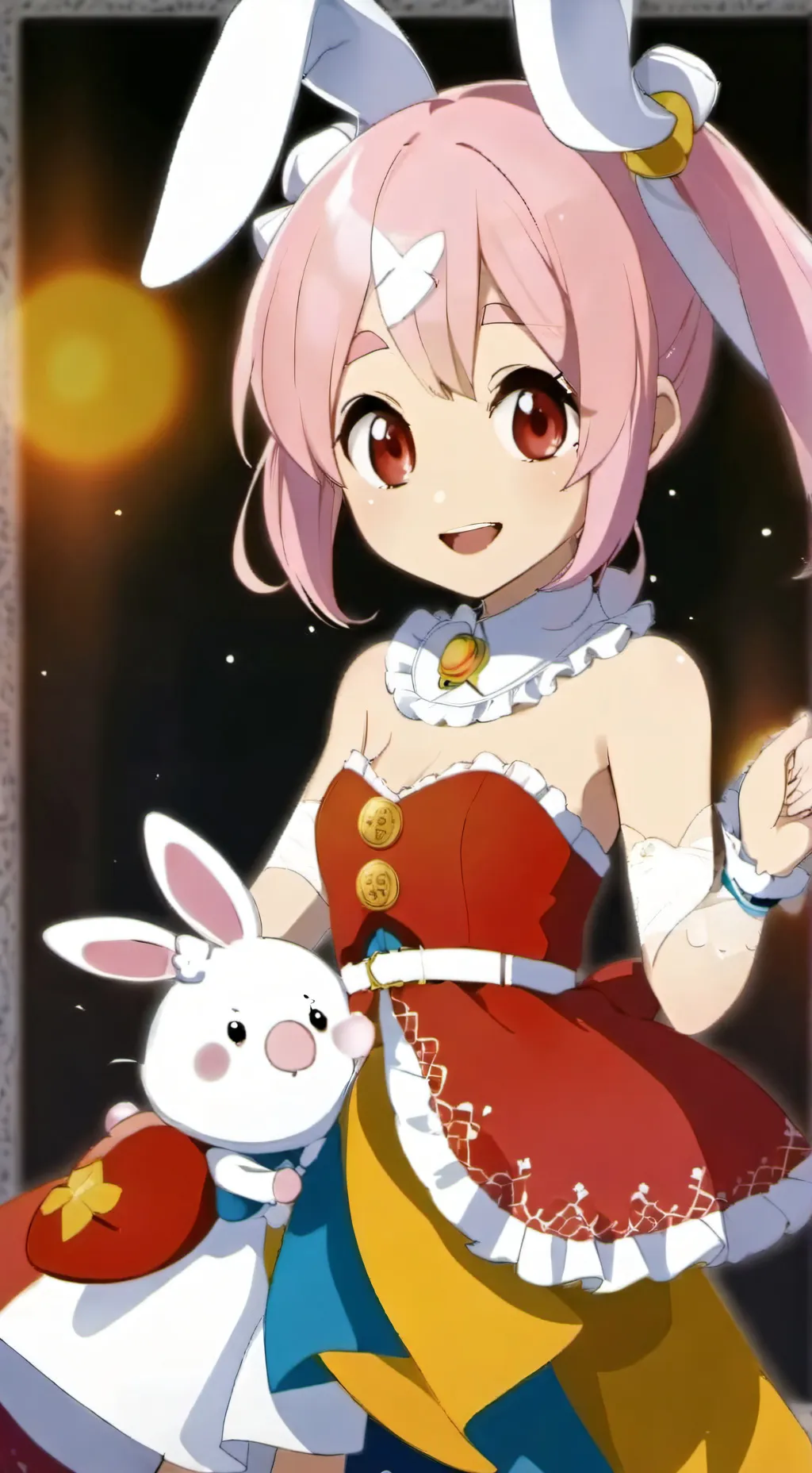 ai character: pinki background