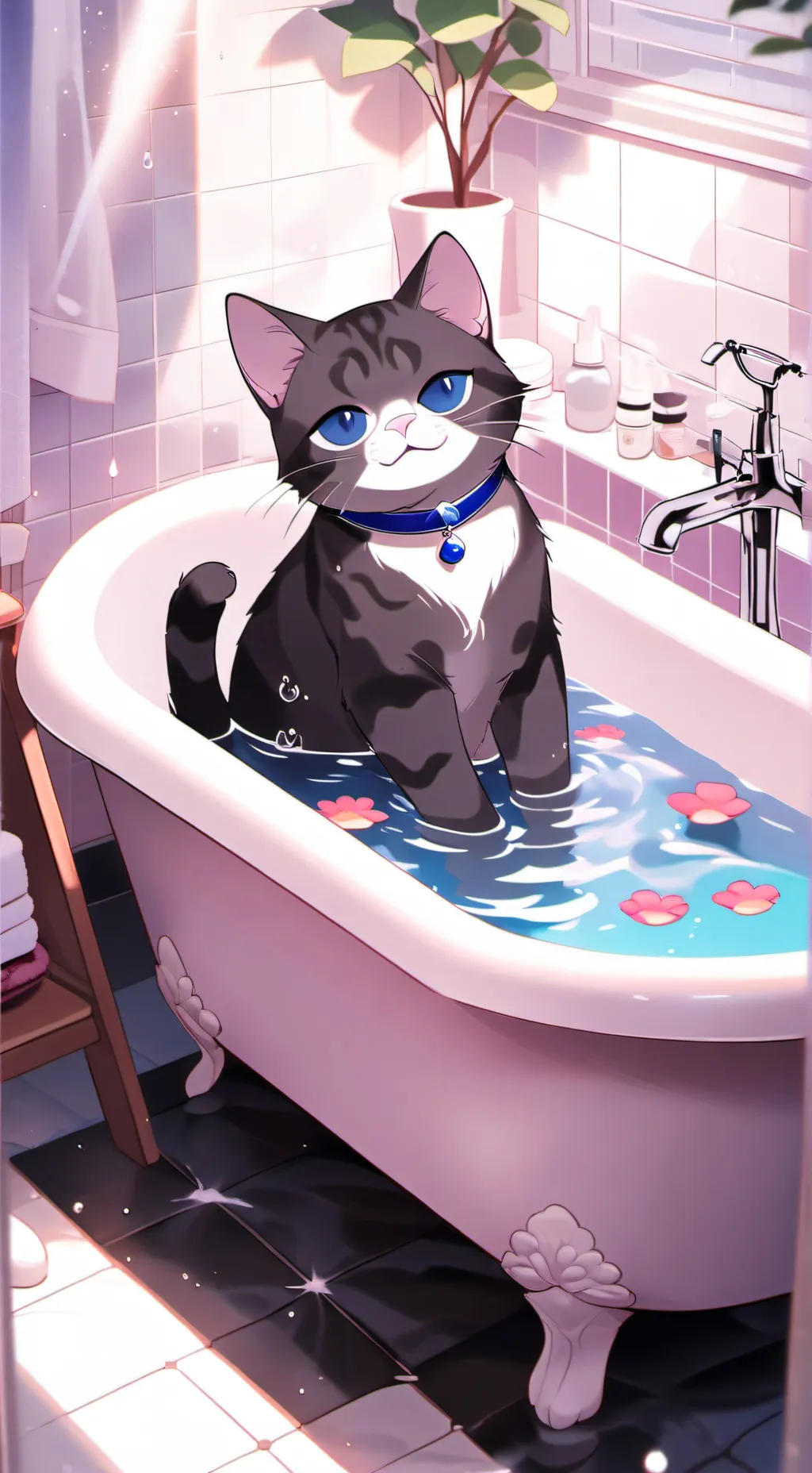 ai character: kitty kc background