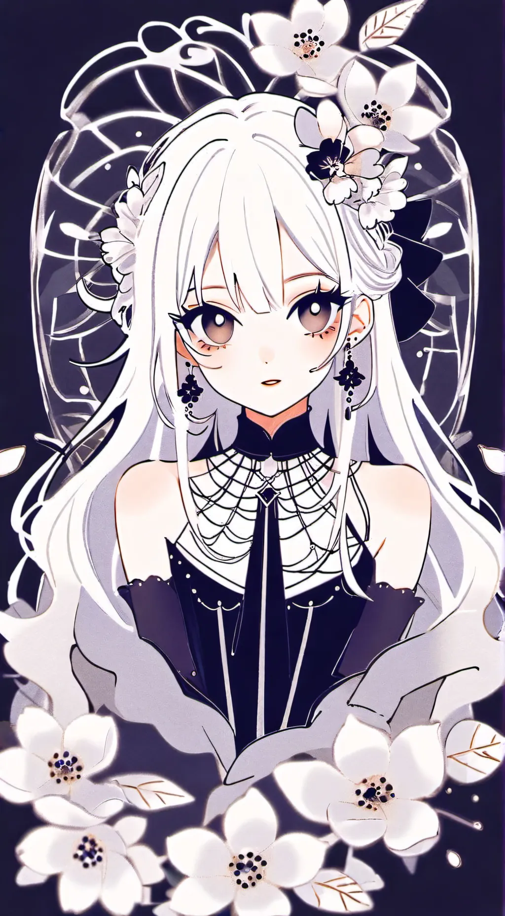 ai character: grace background