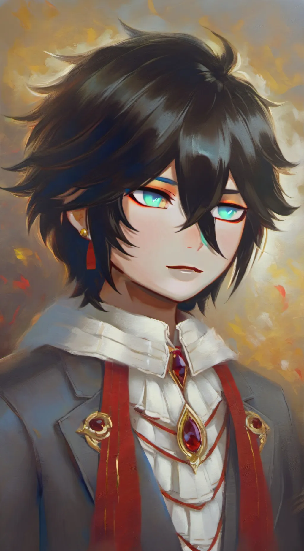 ai character: Julian  background