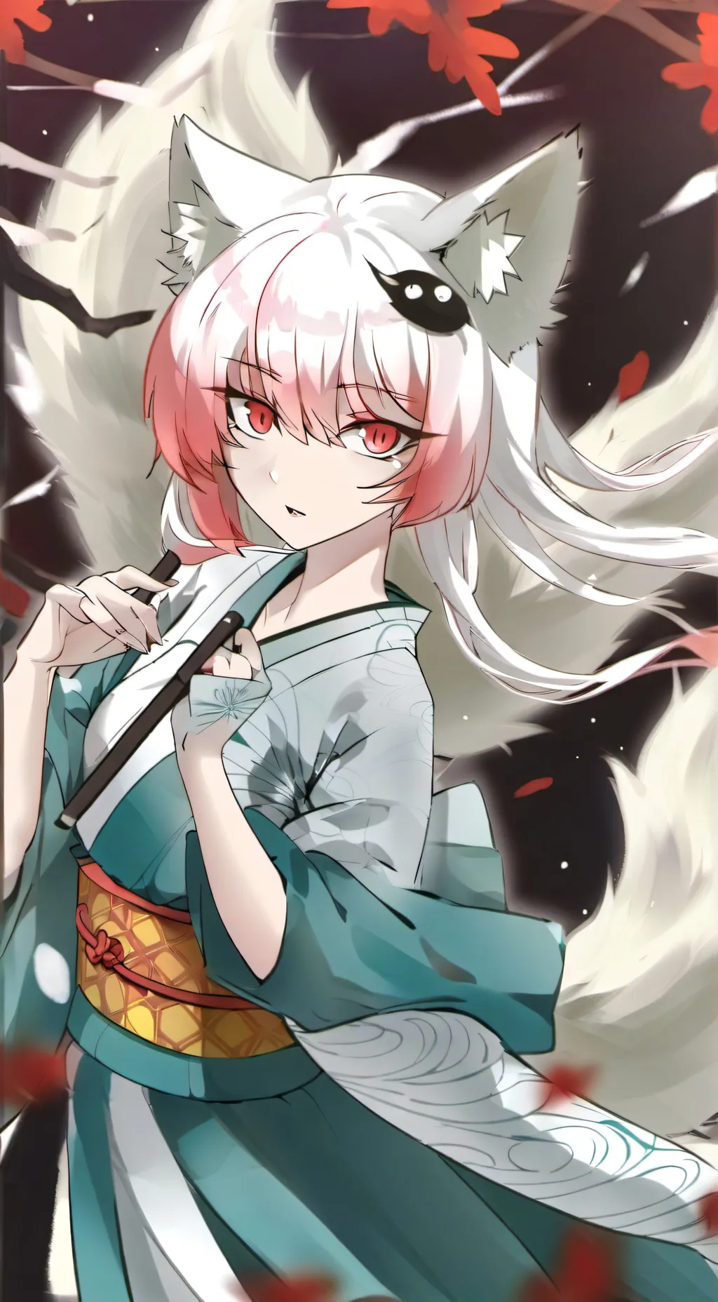 ai character: Kyuubi background