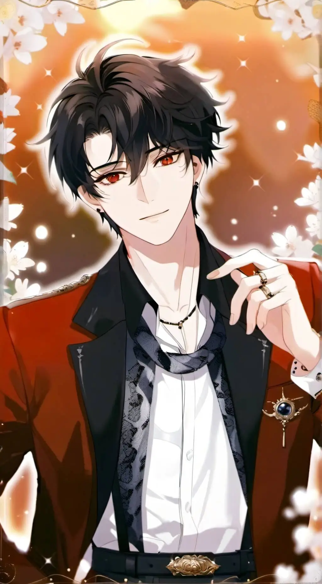 ai character: 时念 background