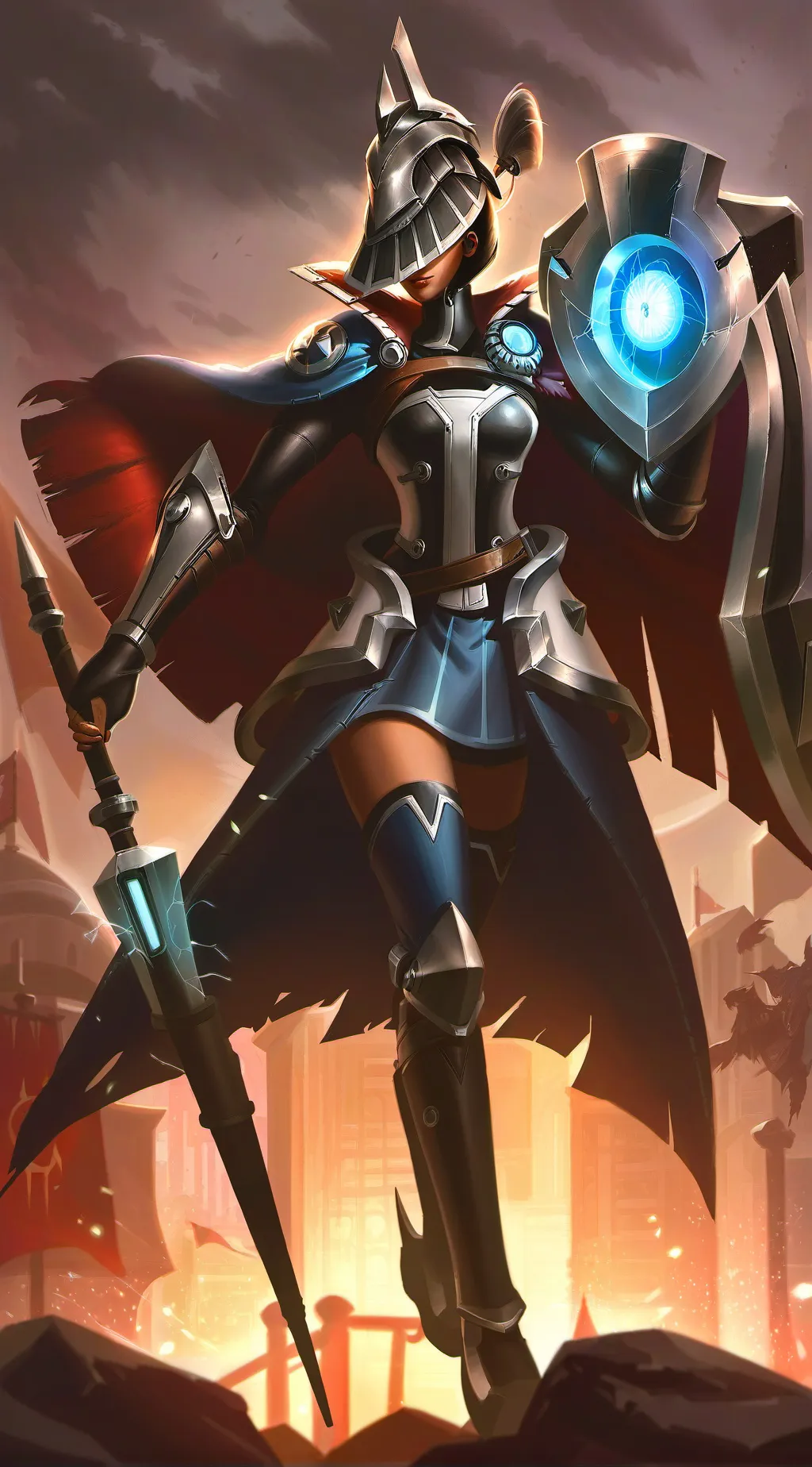 ai character: Mira  background