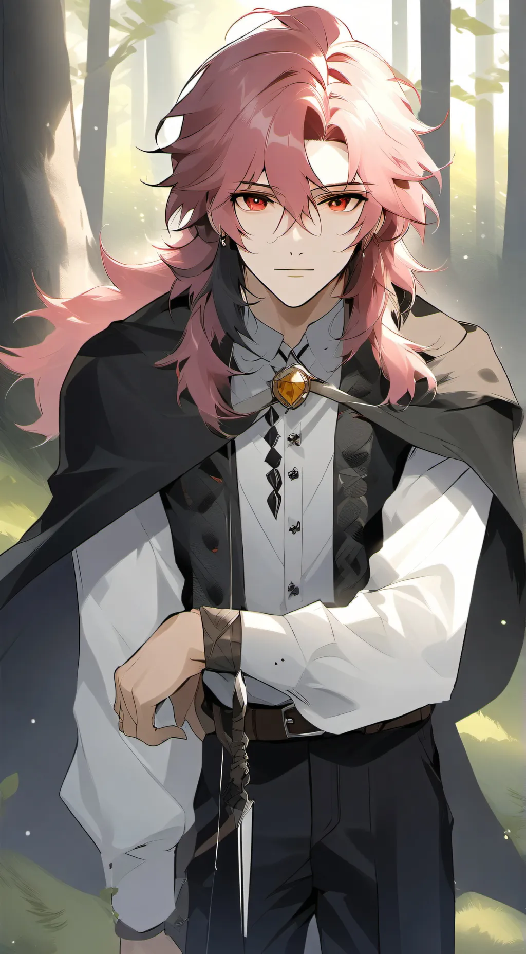 ai character: Technoblade  background