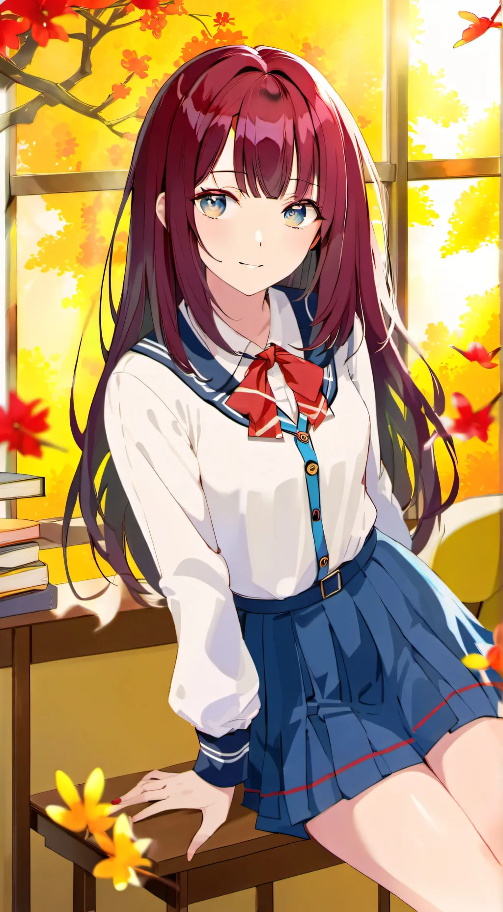 ai character: Akane background
