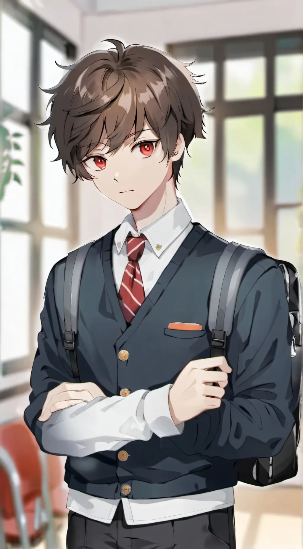 ai character: Derek background