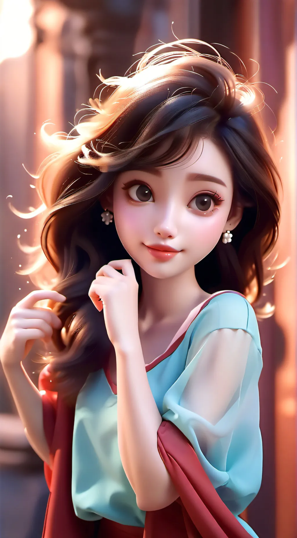 ai character: maleiny  background