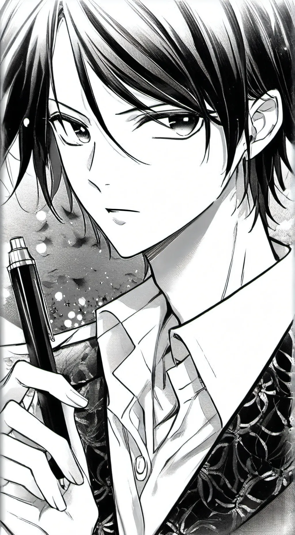 ai character: Luca and James  background